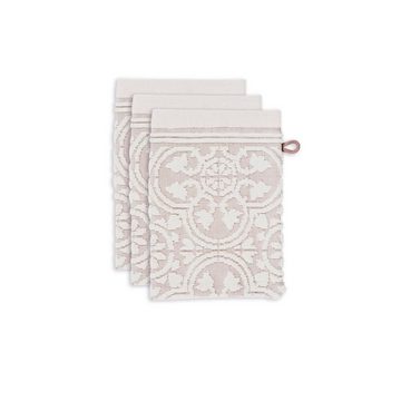 PiP Studio Handtuch Tile Pip Khaki 16X22 Set A 3 Khaki 100% Cotton, terry, 500 GSM 16, Baumwolle (1-St)