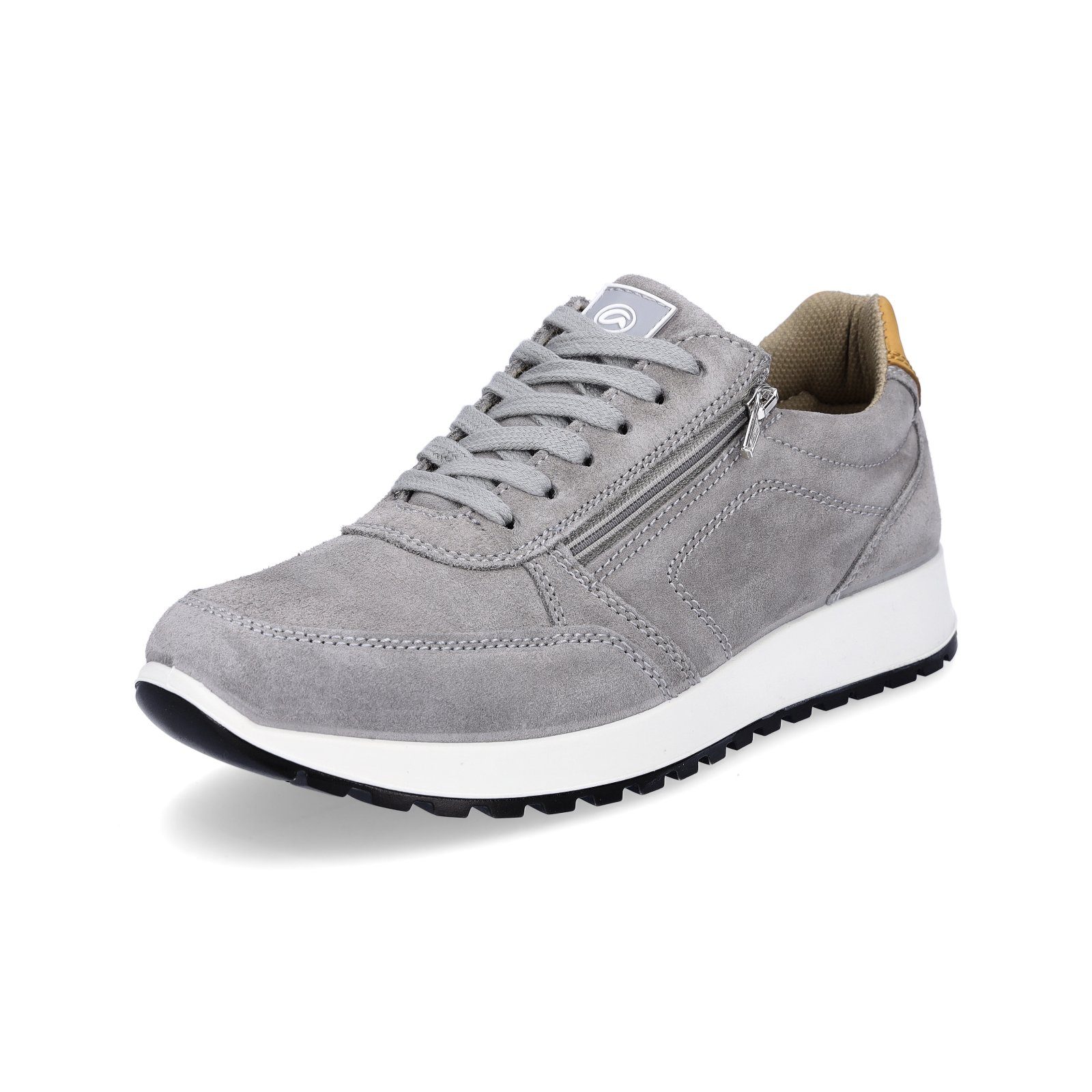 Ara Herren Leder Sneaker grau Sneaker