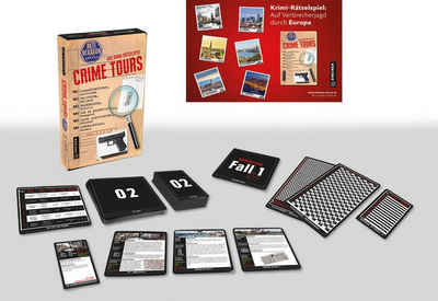 GMEINER Spiel, Strategiespiel »Crime Tours - Akte Hexagon«, Made in Germany