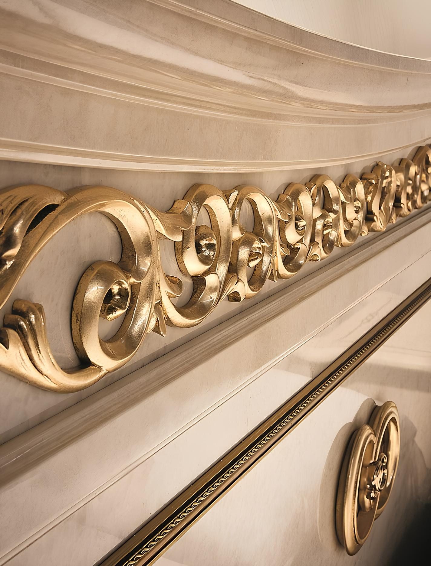 JVmoebel Polsterbett Elegantes Doppelbett aus Holz - Designer Polsterbett NEU, Made in Europa