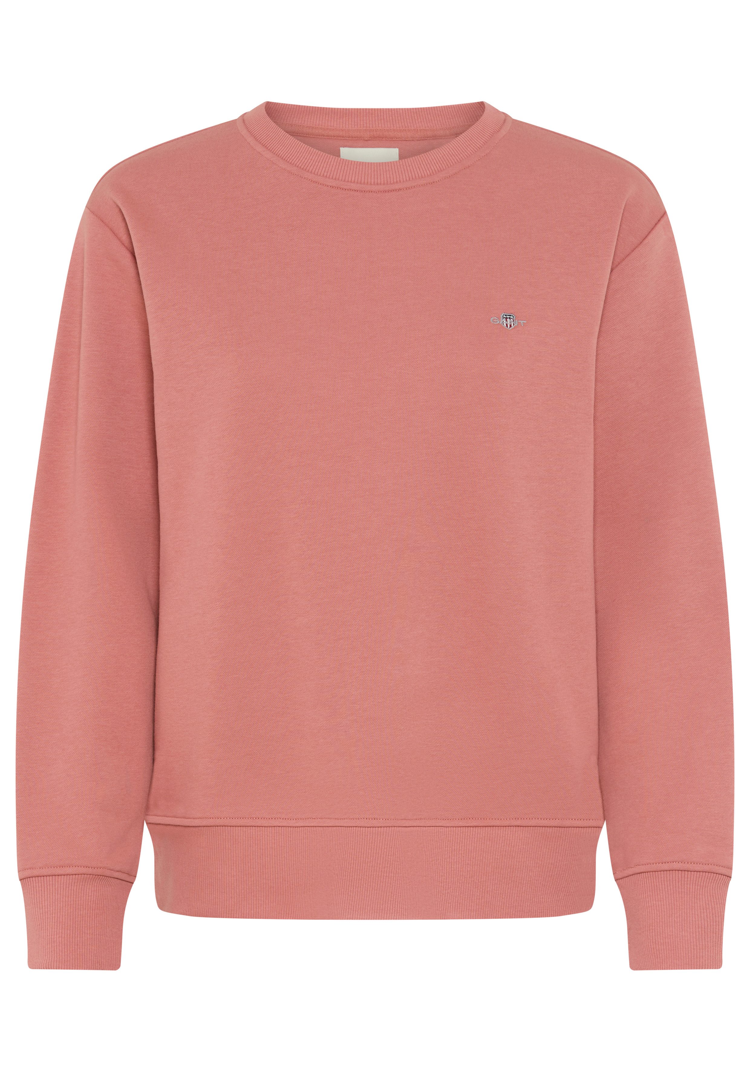 Gant Sweatshirt SHIELD C-NECK SWEAT Grafische GANT-Stickerei auf der Brust günstig online kaufen