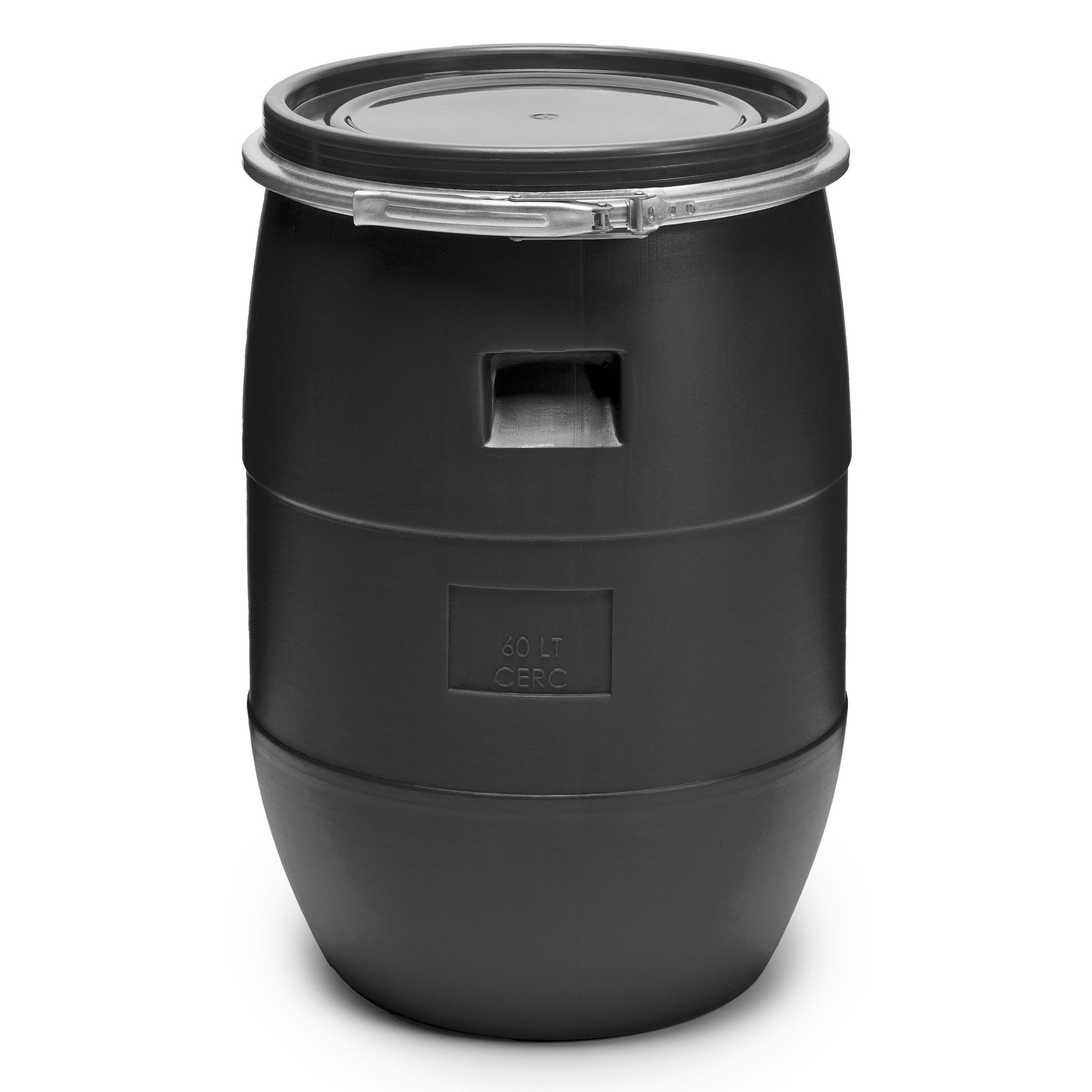 Garronda Regentonne Plastikfass Lebensmittelfass aus HDPE-Plastik für Haus&Garten GD-0078, 60 l