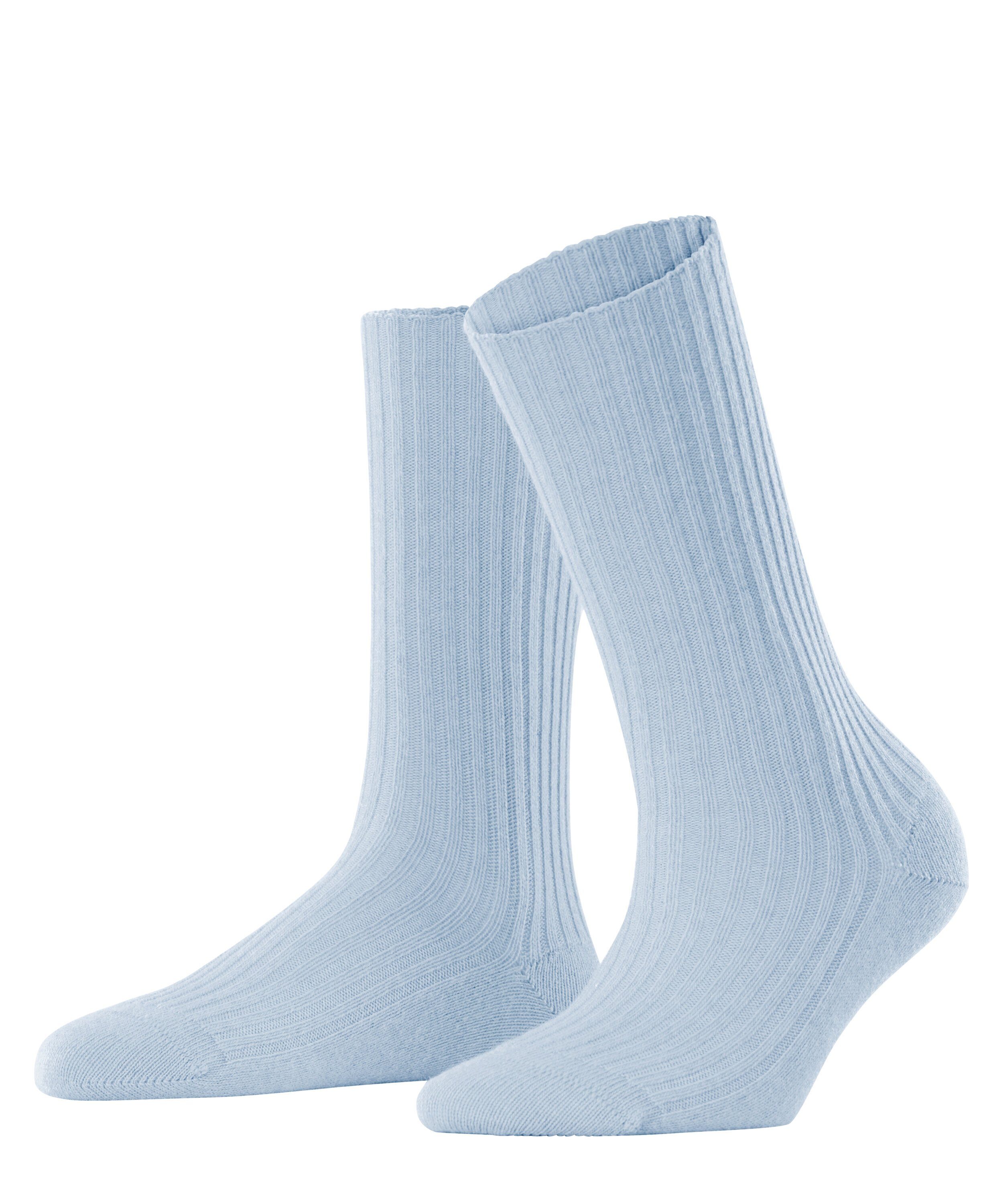 FALKE Socken Cosy Wool Boot (1-Paar) light blue (6594)
