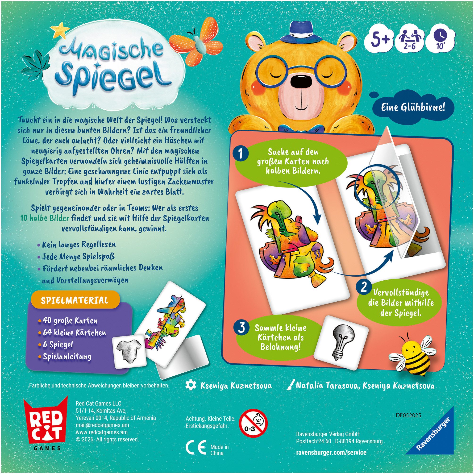 Ravensburger Spiel Magische Spiegel, Kinderspiel