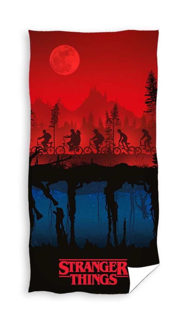 Stranger things Strandtuch Stranger Things Badetuch Handtuch Strandtuch 70 x 140 cm