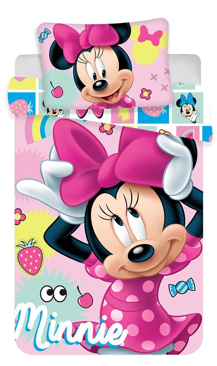 Kinderbettwäsche Minnie Mouse