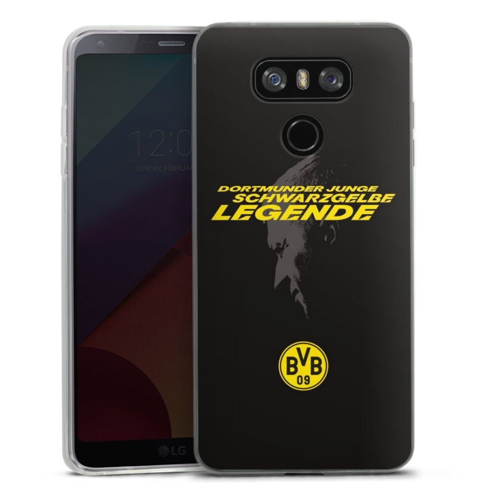 DeinDesign Handyhülle Marco Reus Borussia Dortmund BVB Danke Marco Schwarzgelbe Legende, LG G6 Slim Case Silikon Hülle Ultra Dünn Schutzhülle