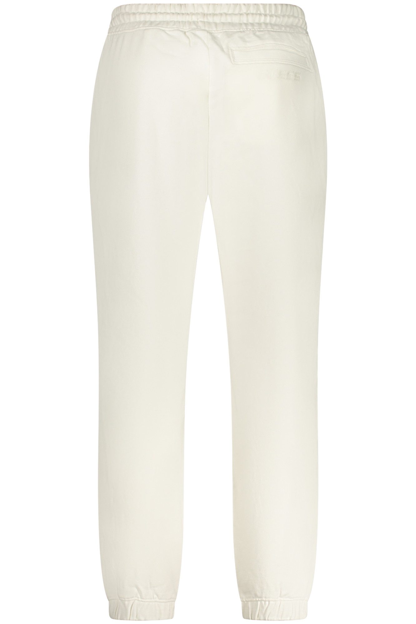 GUESS JEANS 5-Pocket-Hose Weiße Herren Sporthose mit Kordelzug und Logo - Trendy und bequem