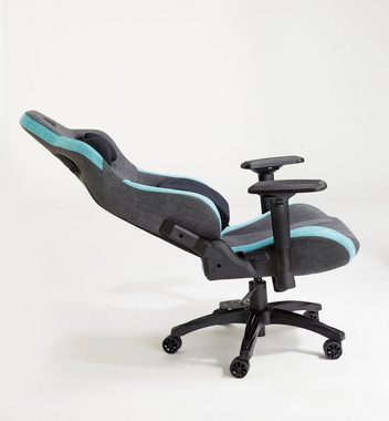 Corsair Gaming Chair T3 Rush Fabric Gaming Chair, Racing-Inspired Design, Soft Fabric Exterior
