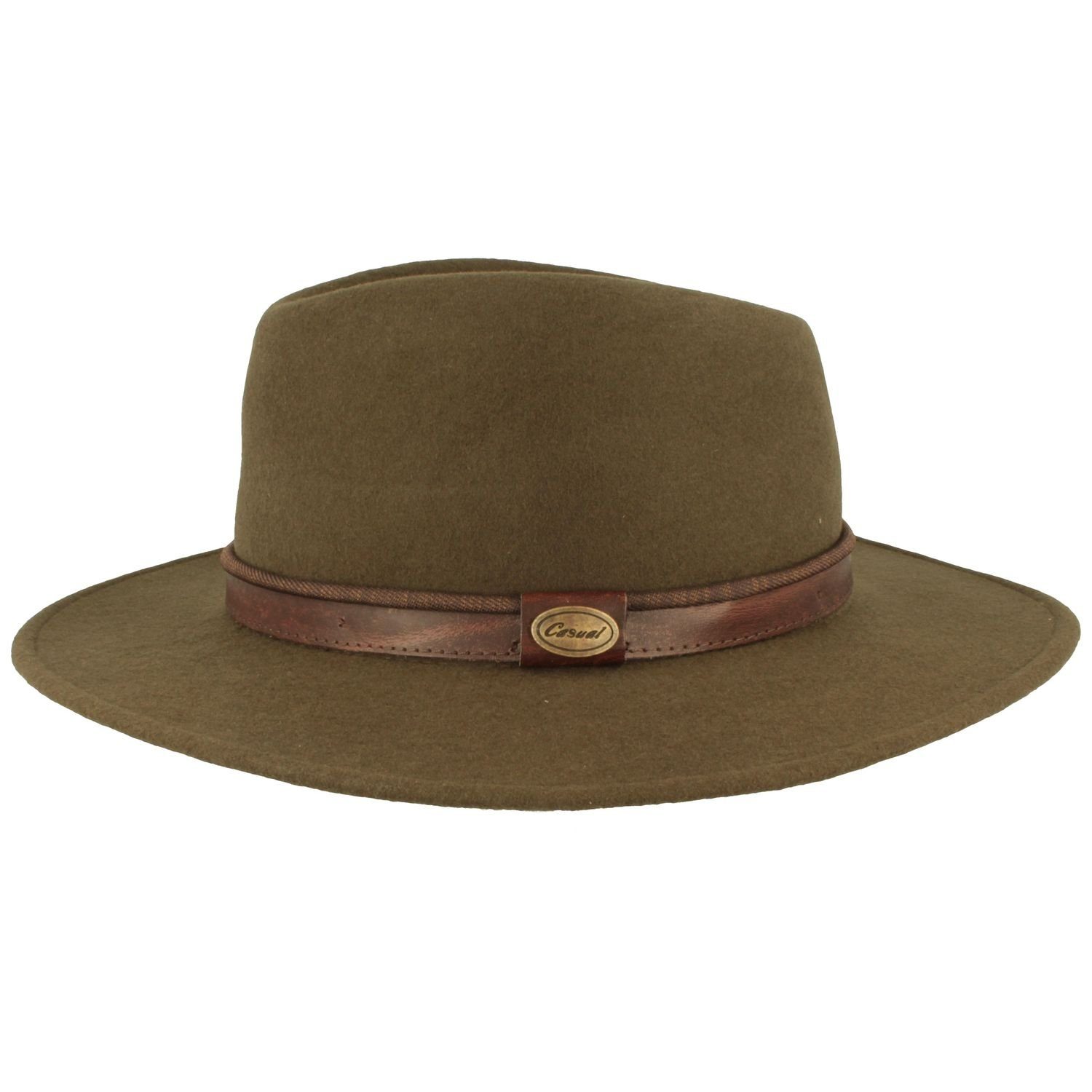 Breiter Filzhut rollbar aus Wollfilz günstig online kaufen