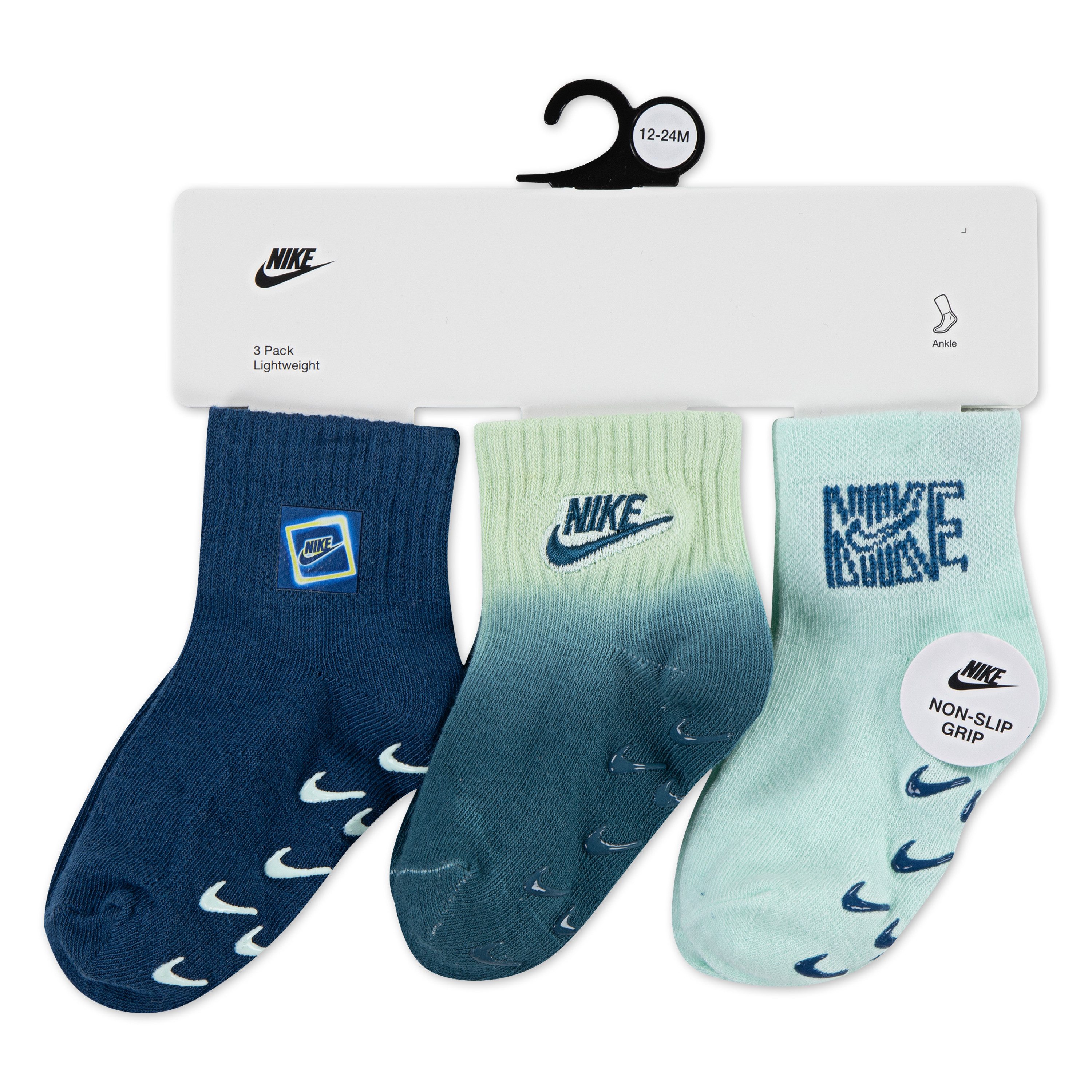 Nike Sportswear Socken NHB 3PK GLOW WITH ME INF/TOD S (3-Paar) praktisches 3er-Set, mit dezent platziertem Logo, weiches Material