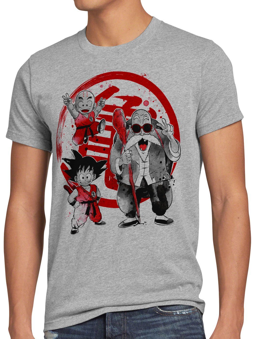 style3 T-Shirt Dragon Crew Energie Gallic günstig online kaufen