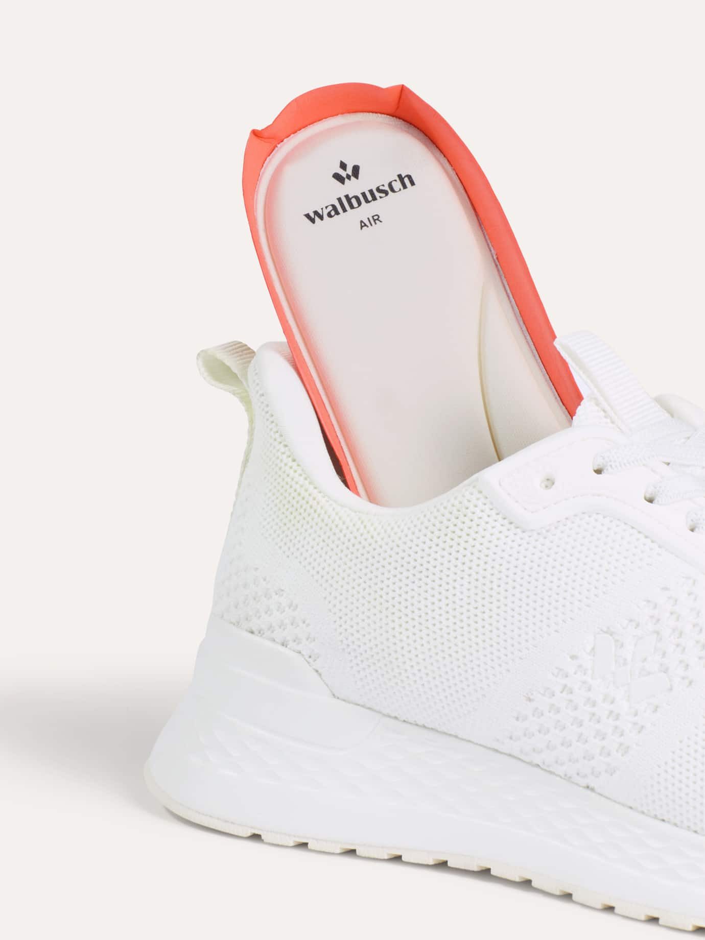 Walbusch Damen Aktiv-Sneaker Mühelos Easy In leichte Sohle Bequeme Weite Sneaker Rutschfeste EVA-Laufsohle, herausnehmbare Decksohle, Fersenkissen