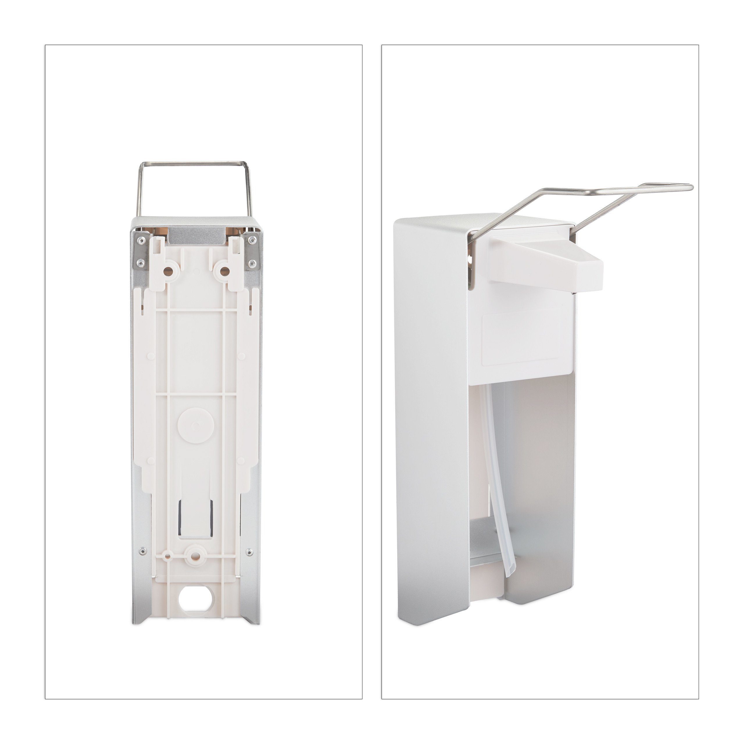 relaxdays Desinfektionsmittelspender 2 x Eurospender 1000 ml