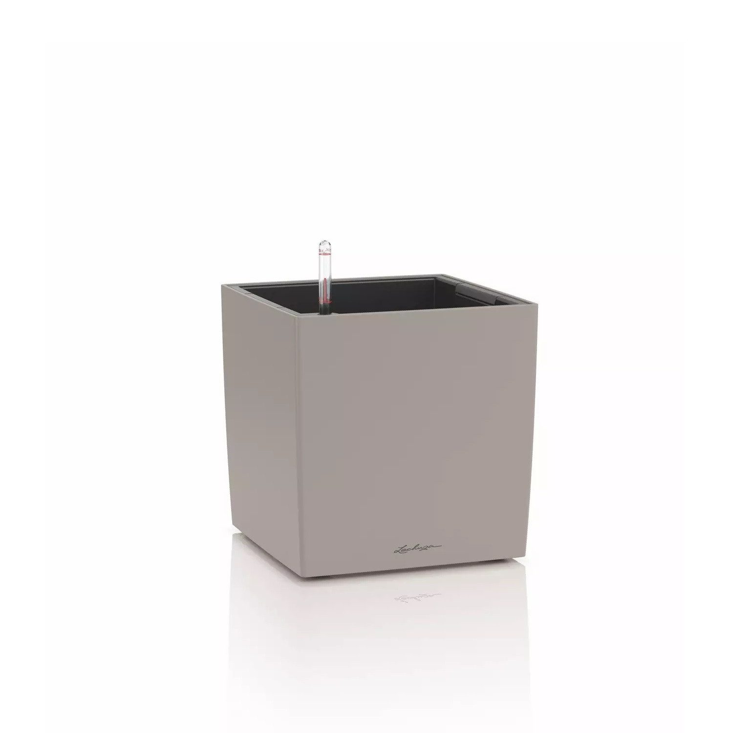 Lechuza® Blumentopf Lechuza CUBE Color 30, sandbraun 19443