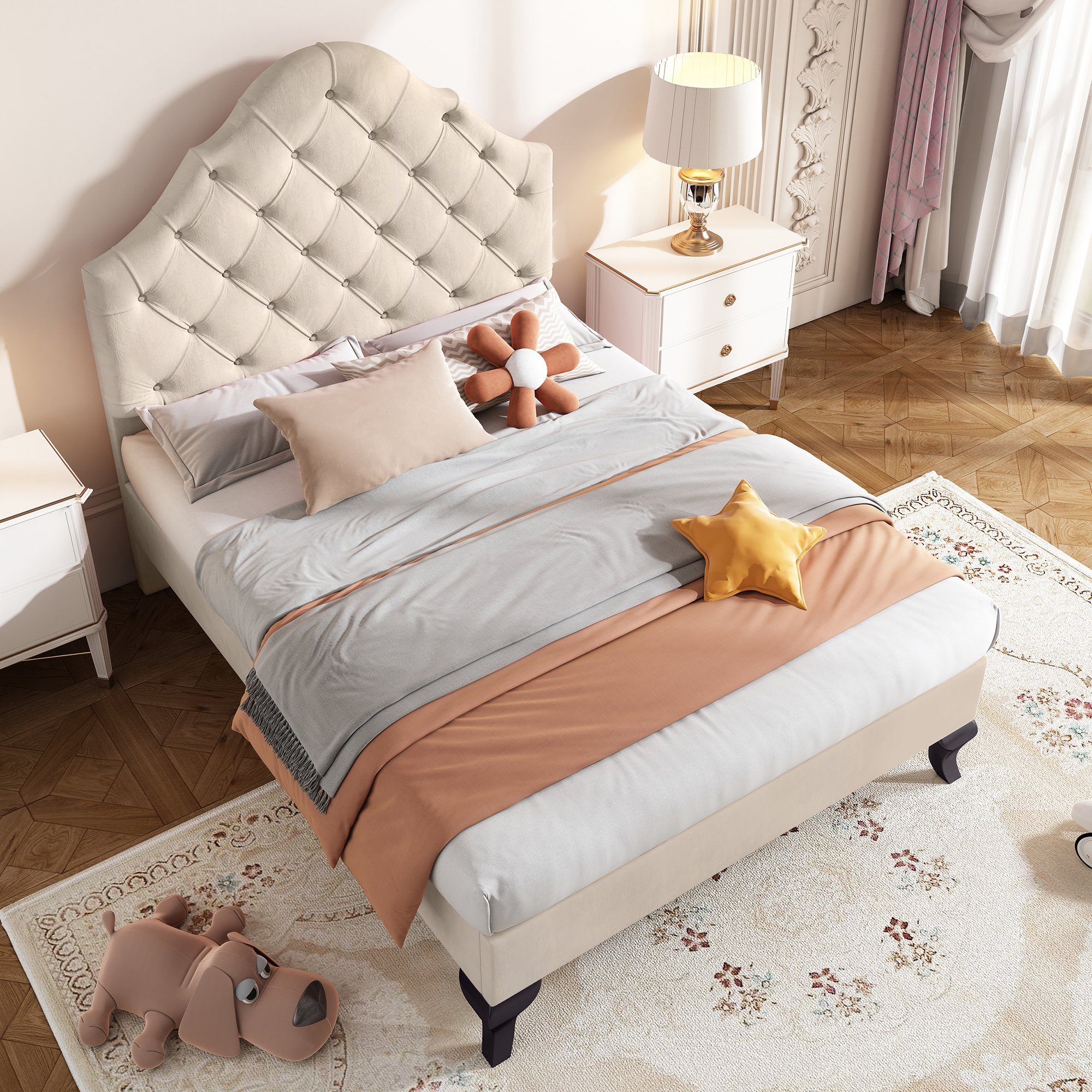 HAUSS SPOLE Polsterbett 90x200 mit Lattenrost günstig online kaufen