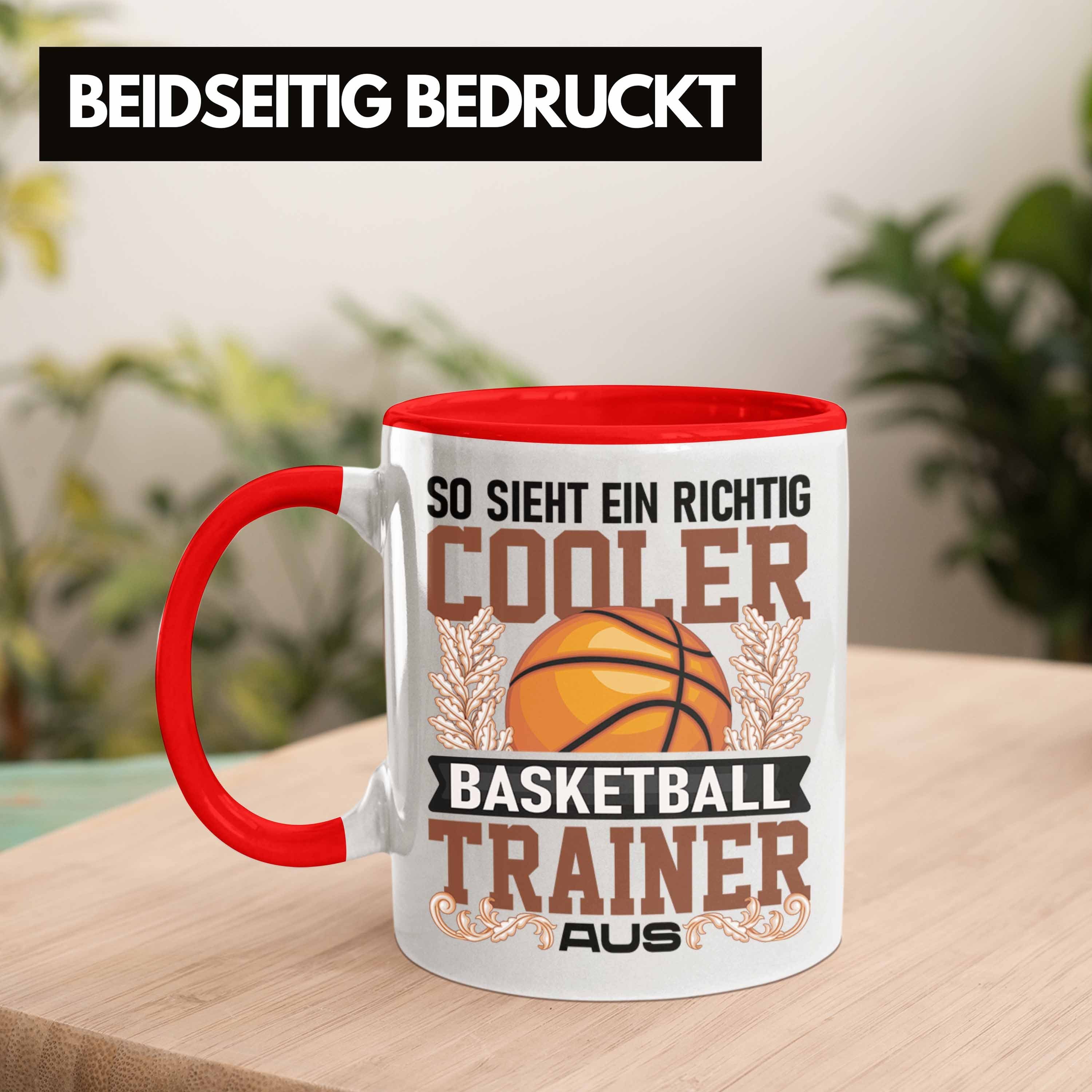 - Trainer Geschenk Tasse Trendation Rot So Sieht Tasse Spruch Lustig Trendation Basketball