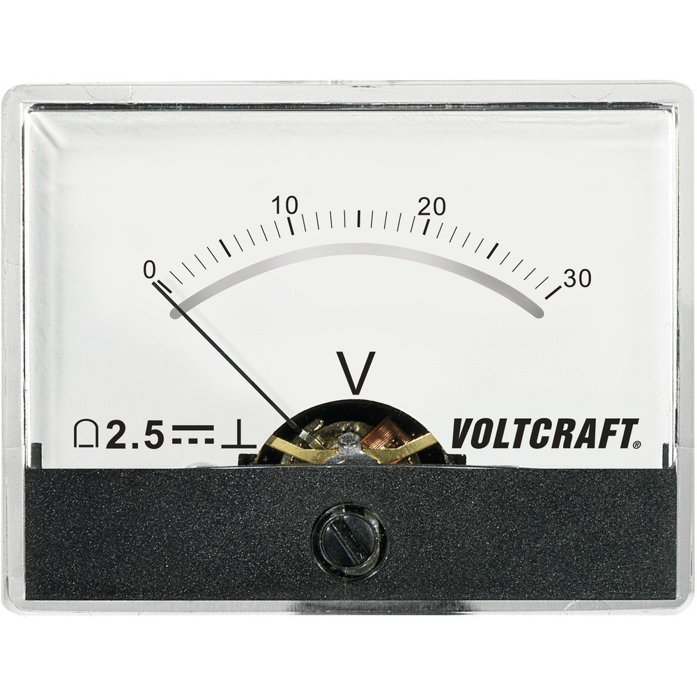VOLTCRAFT Anzeigegerät VOLTCRAFT AM-60X46/30V/DC AM-60X46/30V/DC Einbau-Messgerät AM-60X46/60, AM-60X46/30V/DC
