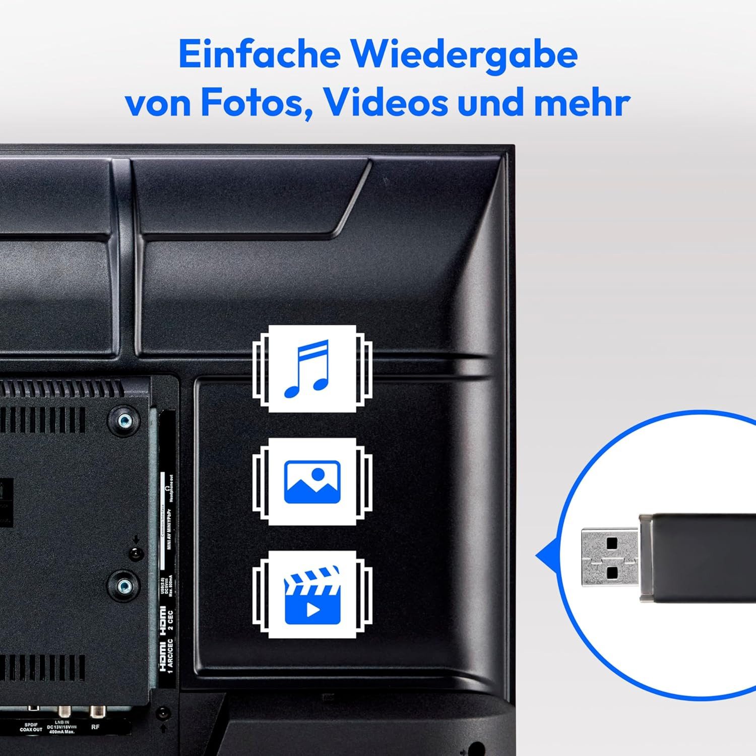 Medion® MD30225 LCD-LED Fernseher (100,3 cm/40 Zoll)