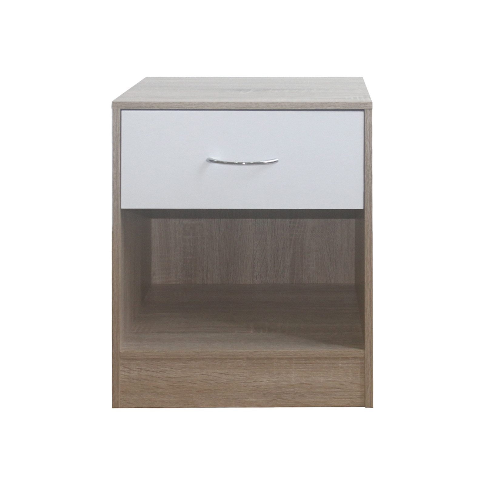 HTI-Living Nachtschrank Nachtschrank 2er Set Thekla Sonoma/Weiß (Set, 2-St. günstig online kaufen