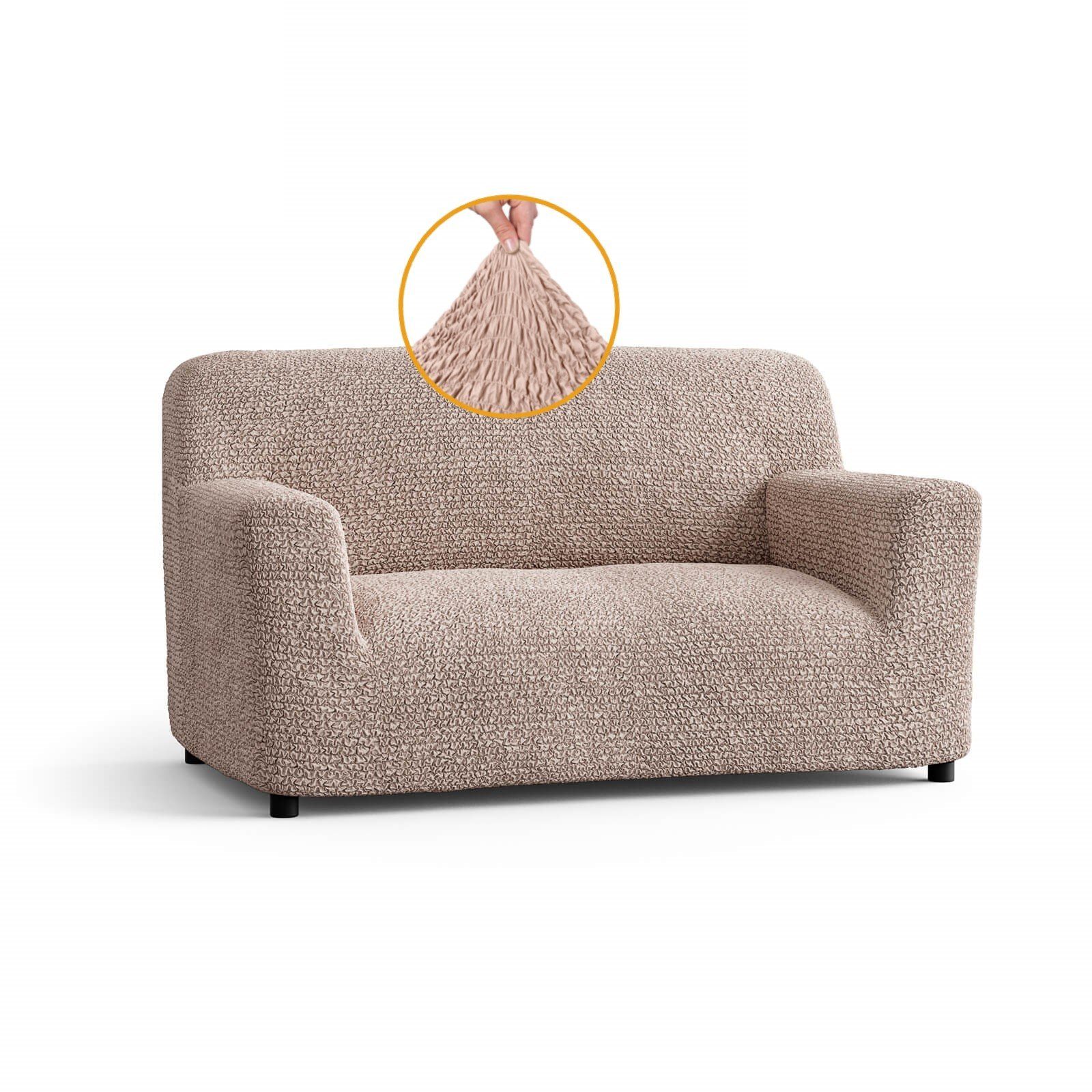 Sofahusse elastischer Sofabezug, italienische Handarbeit, Paulato by GA.I.CO, blickdichter, widerstandsfähiger und langlebiger Mikrofaserstoff