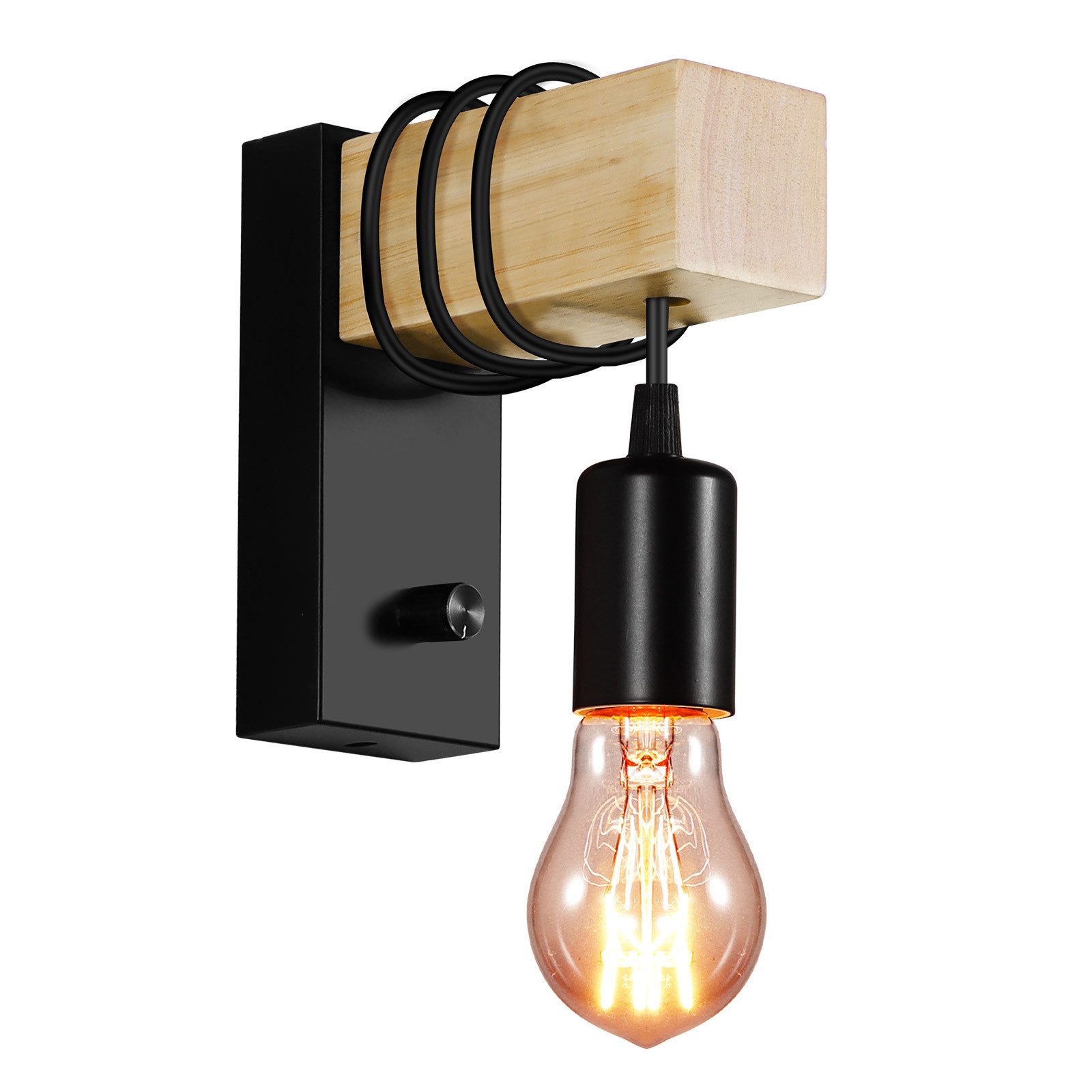 BlingBin Wandleuchte Wandlampe Innen, Vintage Wandleuchte günstig online kaufen
