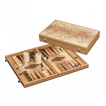 Philos Spiel, Marmana - groß - Backgammon - Kassette - Holz