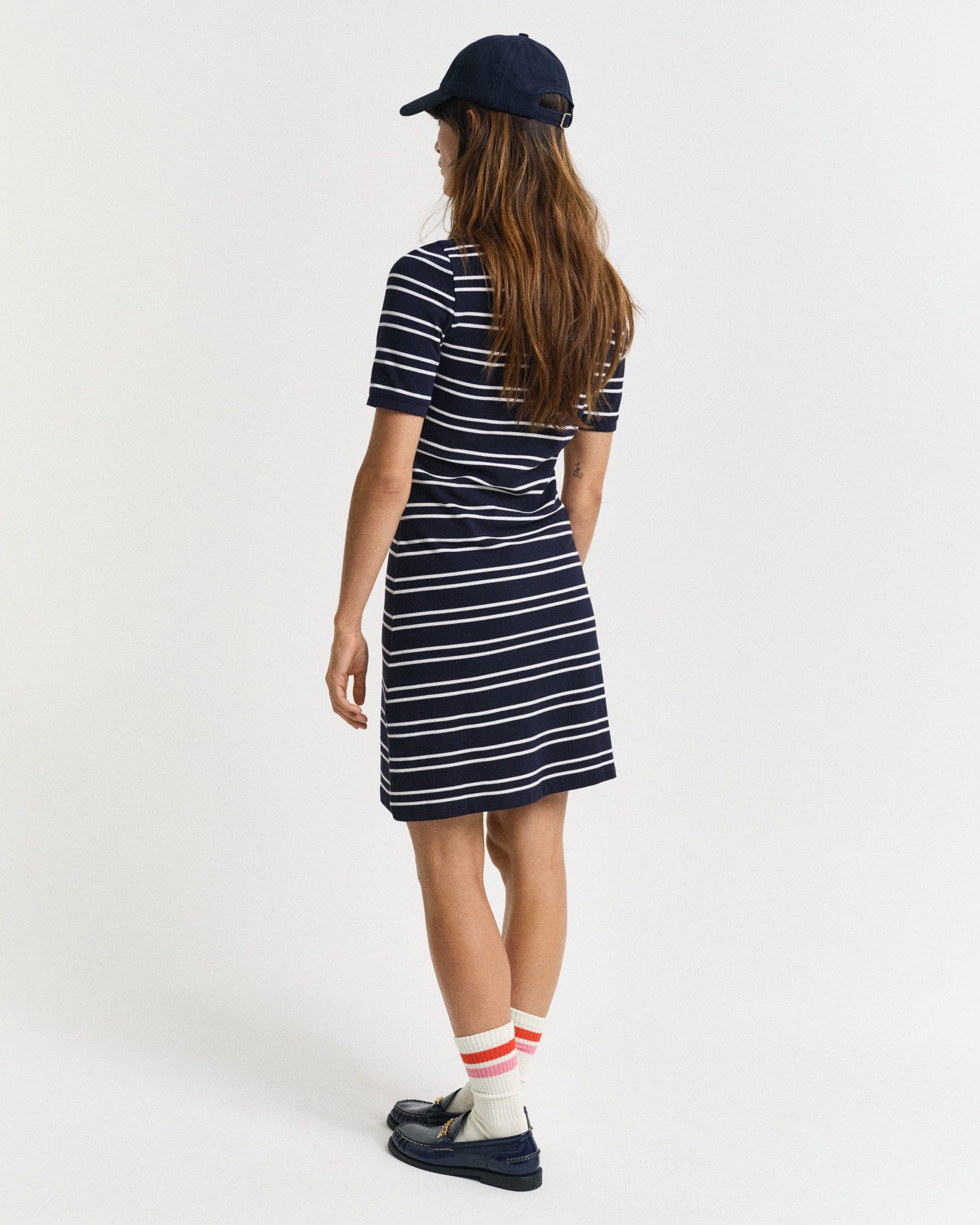 Gant Polokleid STRIPE SHIELD SS PIQUE günstig online kaufen