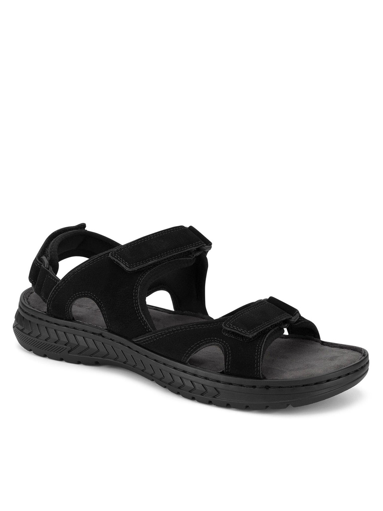 Lanetti Sandalen TEREK-02 MBS Schwarz Sandale günstig online kaufen