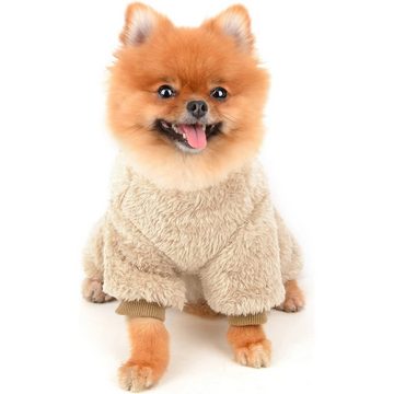 Juoungle Hundemantel Winter Hundemantel Kleidung tragen vierbeinige warme Hundekleidung