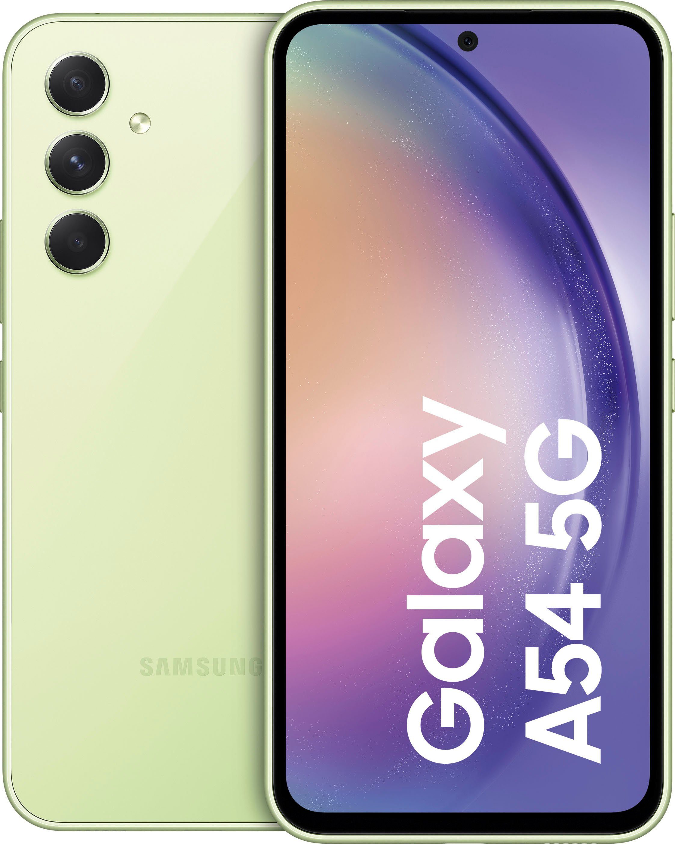 grün Kamera) 128 Smartphone GB A54 5G 50 Galaxy MP 128GB (16,31 Zoll, Speicherplatz, cm/6,4 Samsung