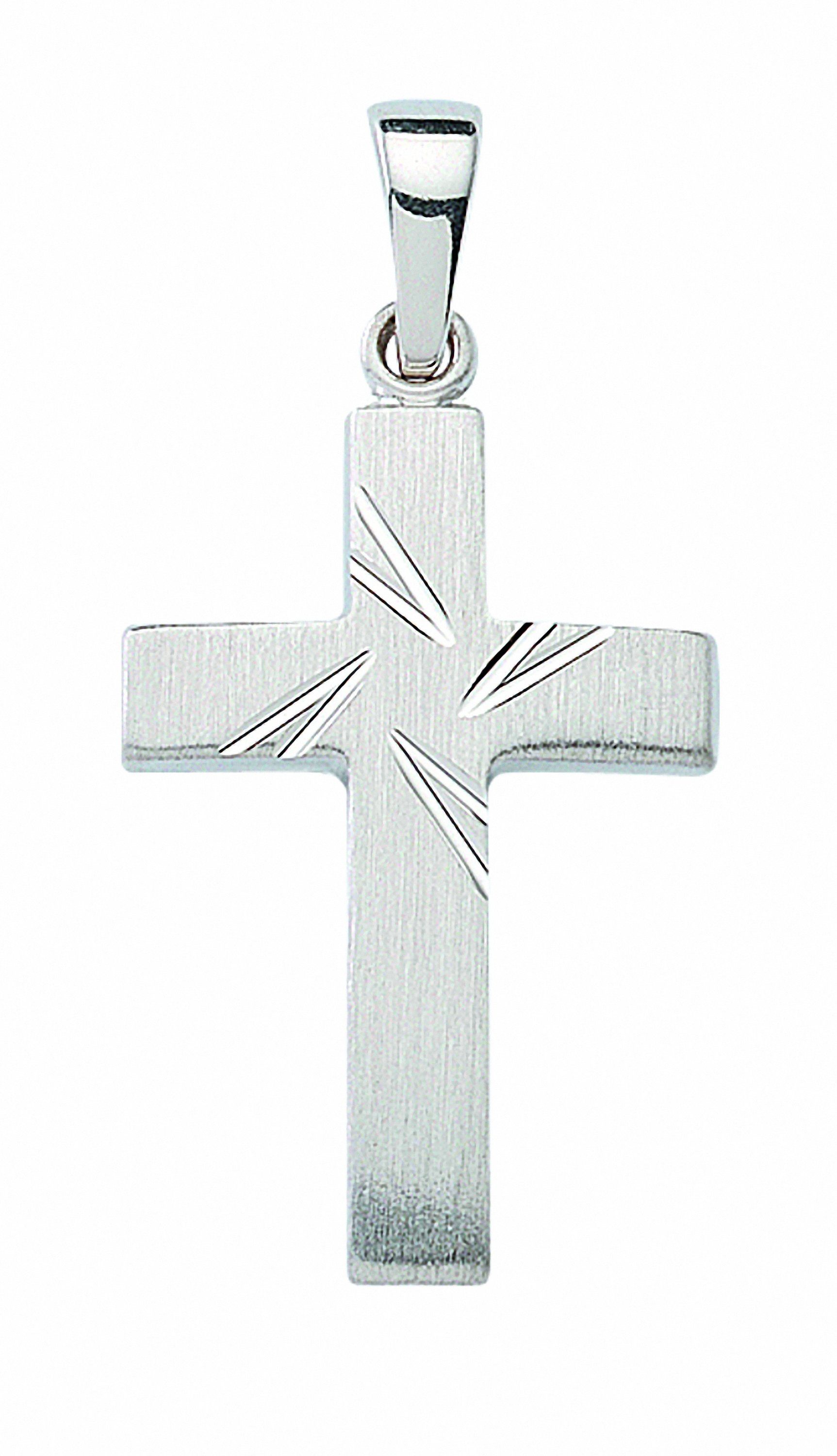 Silberschmuck & Herren Damen Kreuz Adelia´s Silber Anhänger, 925 für Kettenanhänger