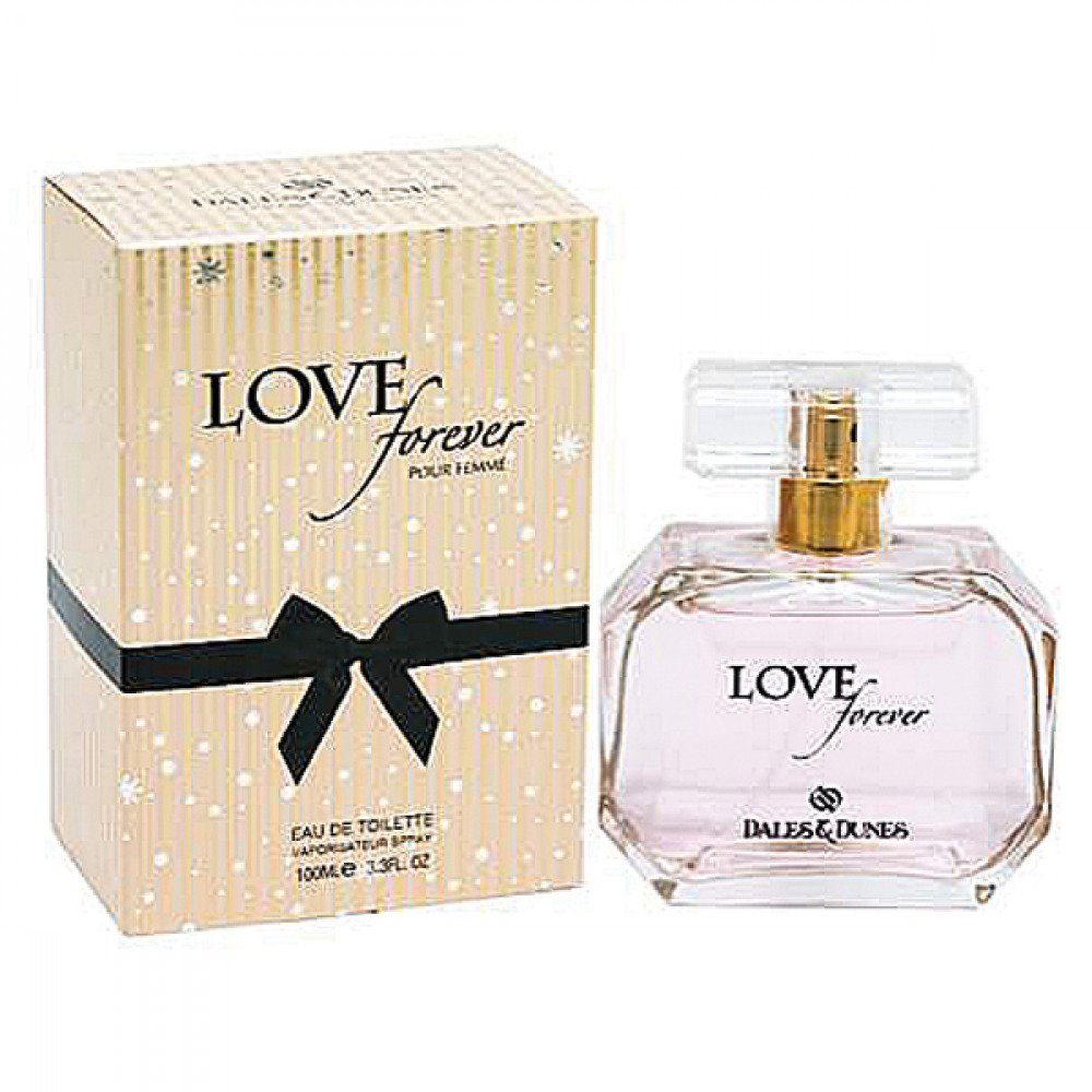 Dales & Dunes Eau de Toilette LOVE forever - Damen Parfüm - blumige & frische Noten, - 100ml - Duftzwilling / Dupe Sale