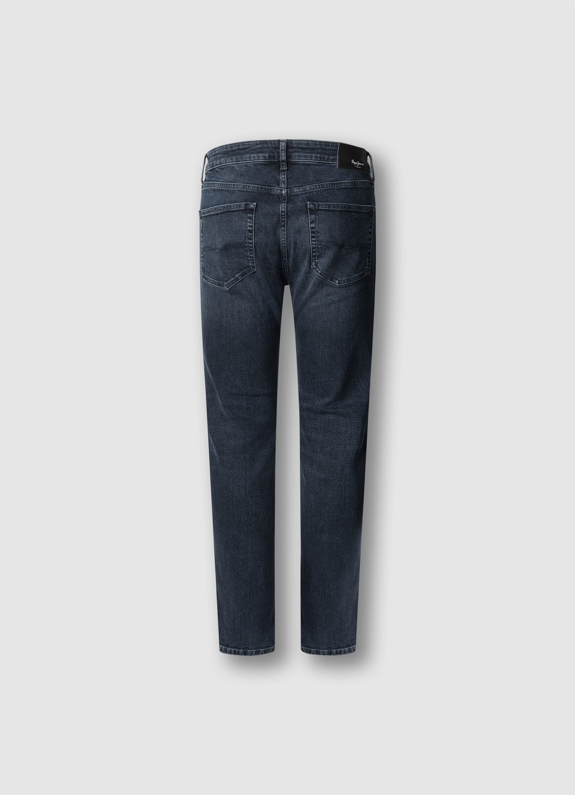 Pepe Jeans Tapered-fit-Jeans STANLEY Ziernähte an den Gesäßtaschen