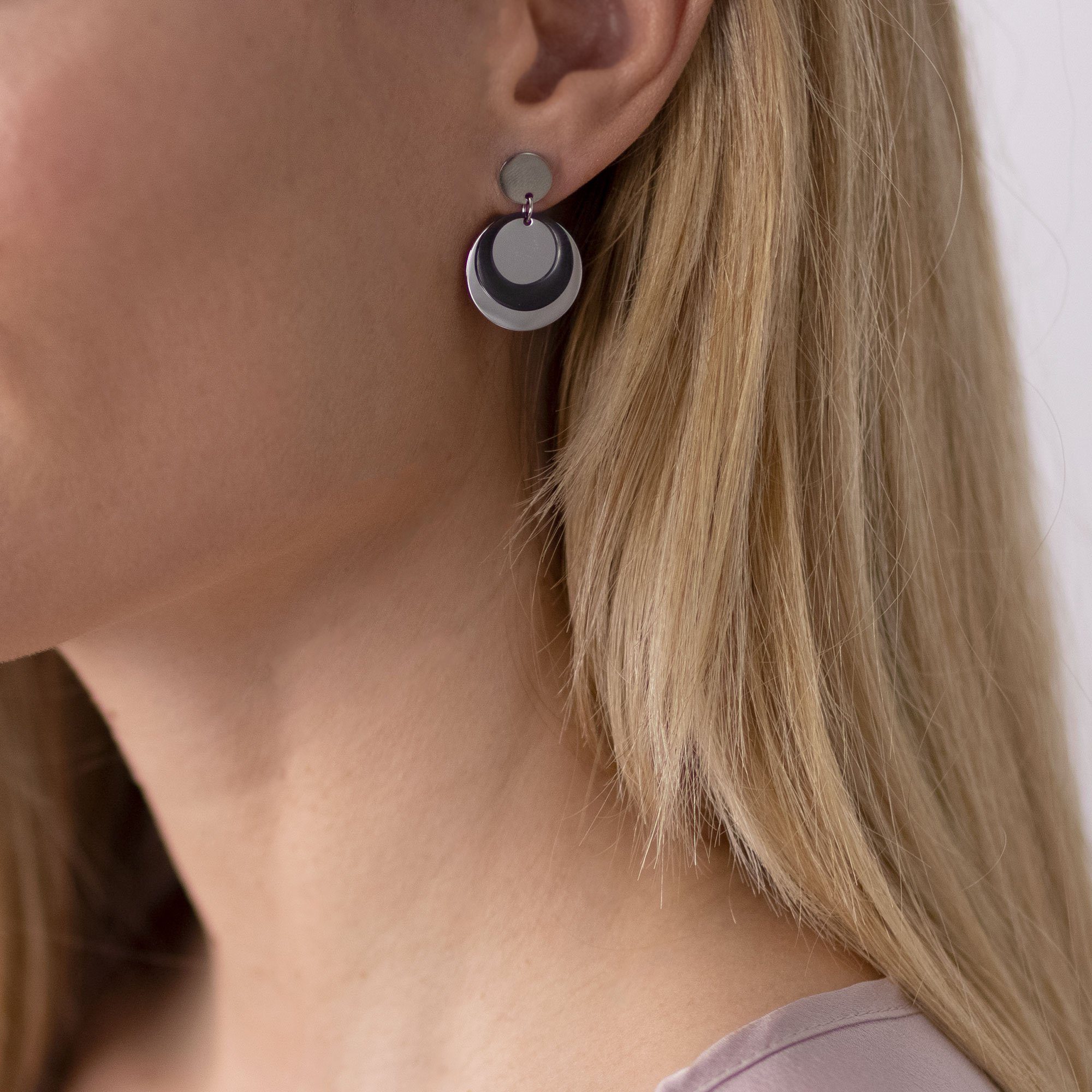 AILORIA Paar Ohrhänger AMBRE Ohrringe, Ohrringe aus glänzendem Edelstahl günstig online kaufen