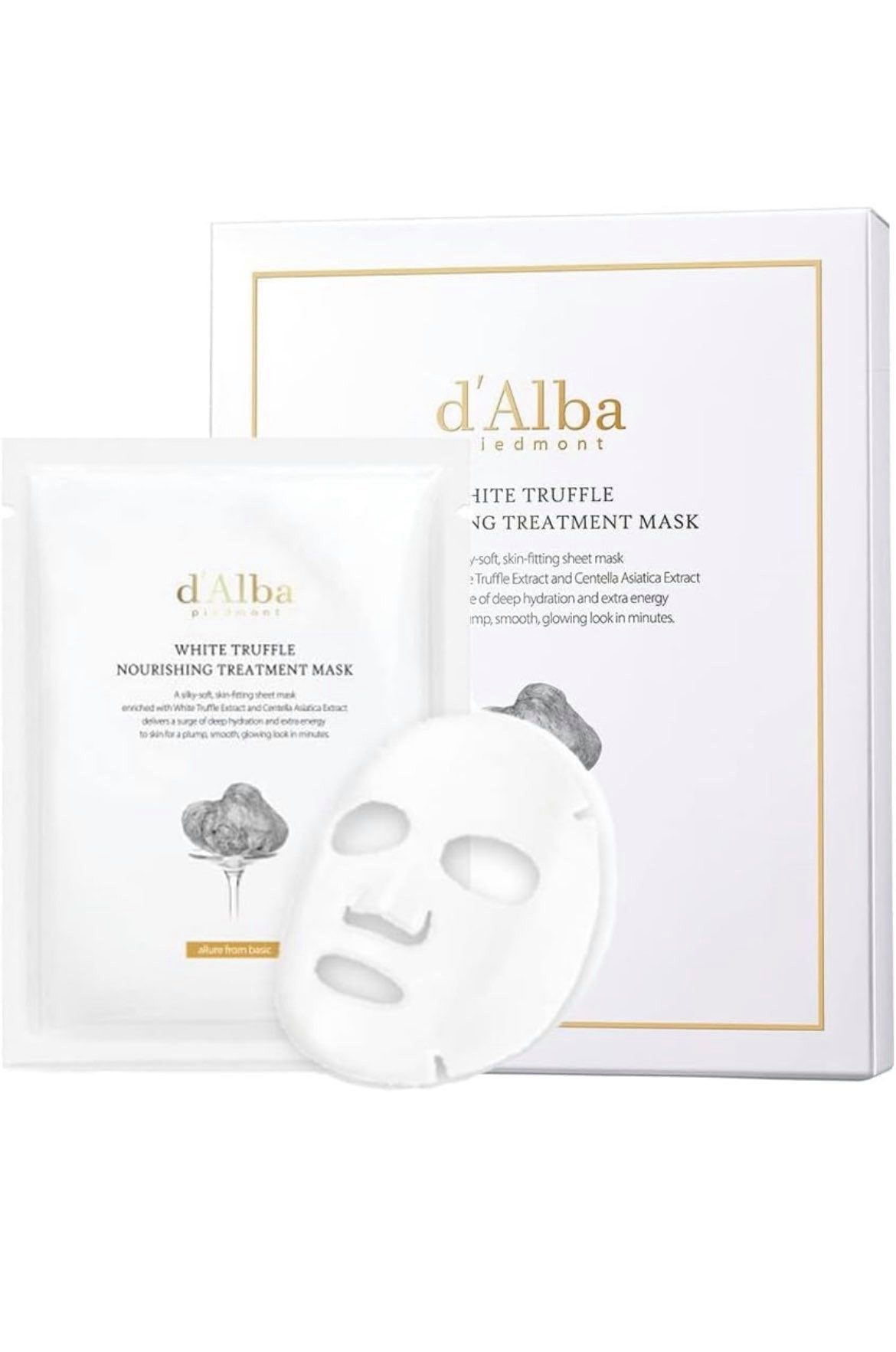 Gesichtsmaske Truffle Nourishing Treatment Mask 5 Stück, pflegende Gesichtsmaske