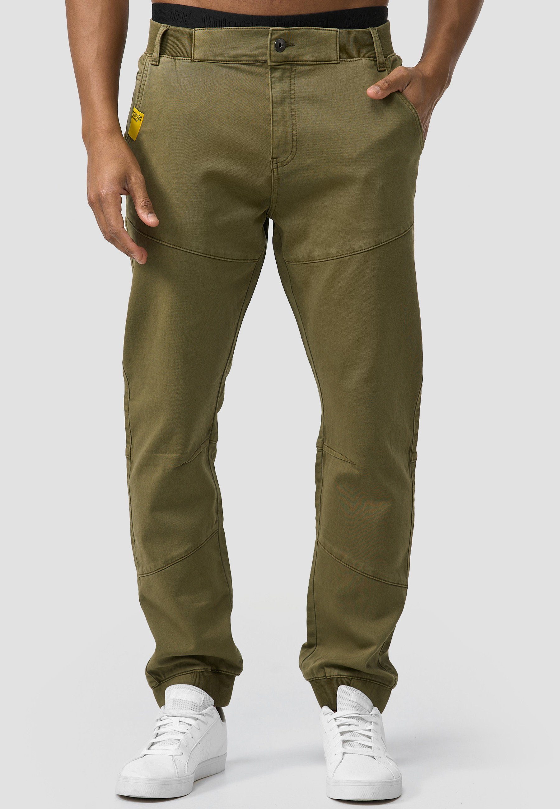 Cargohose Indicode Zannes Army