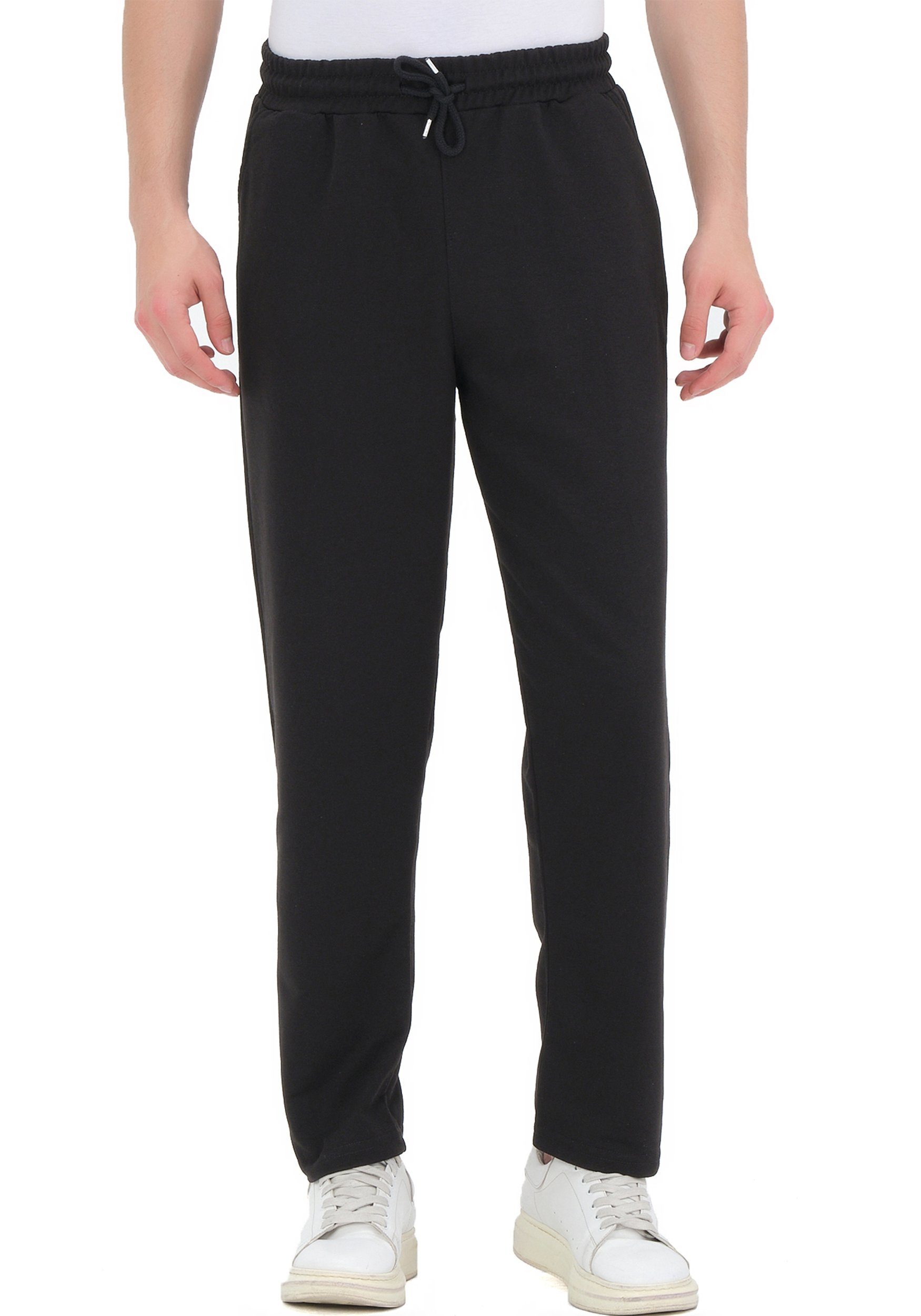 ROSS CAMP Jogginghose Sporthose Herren (2-tlg) Baumwolle günstig online kaufen
