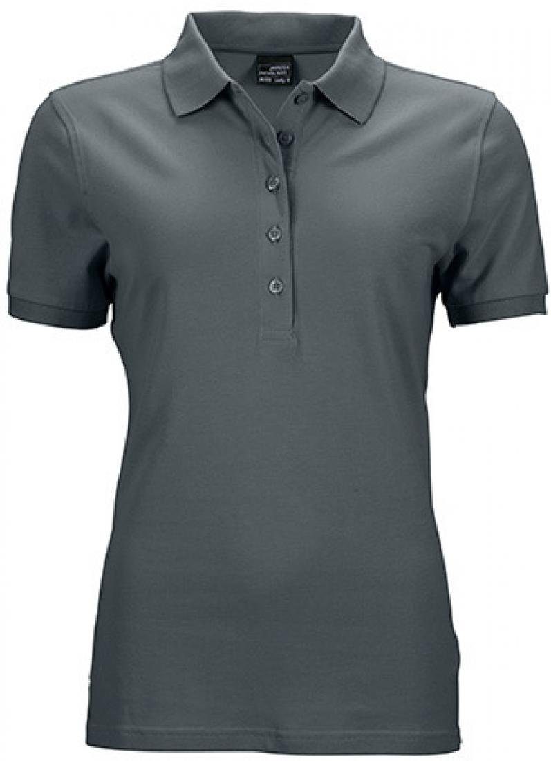James & Nicholson Poloshirt Damen Elastic Polo Piqué / Taillierter Schnitt günstig online kaufen
