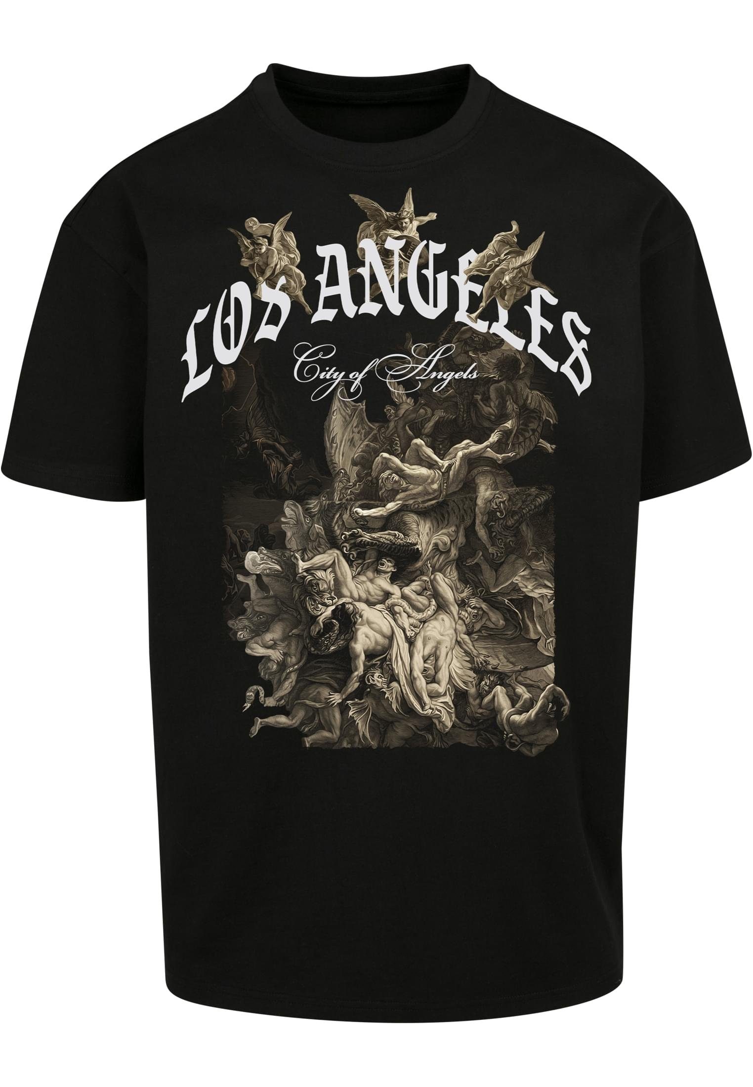 Upscale by Mister Tee Kurzarmshirt Upscale by Mister Tee Herren City of Angels Oversize Tee (1-tlg)