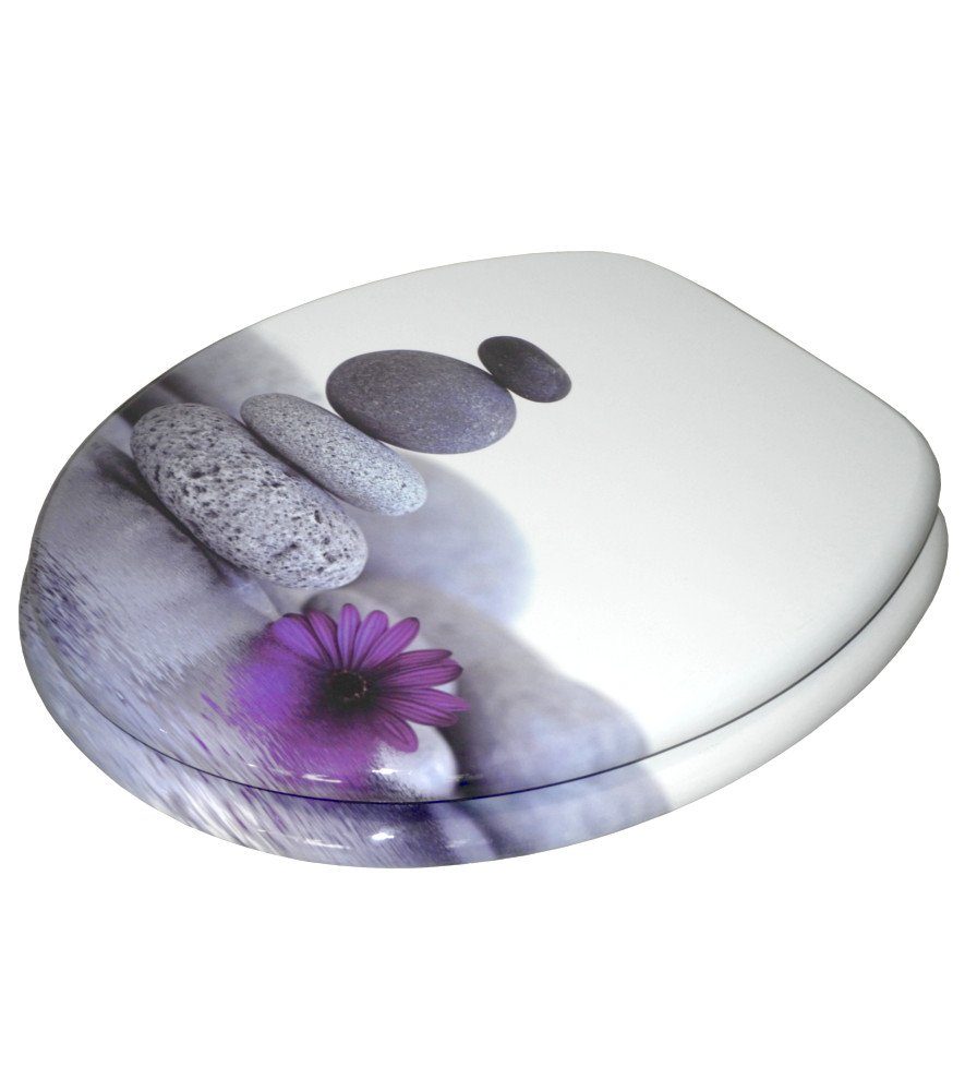 Sanilo WC-Sitz Energy Stones, universell, leichte Montage, hochwertig & modern