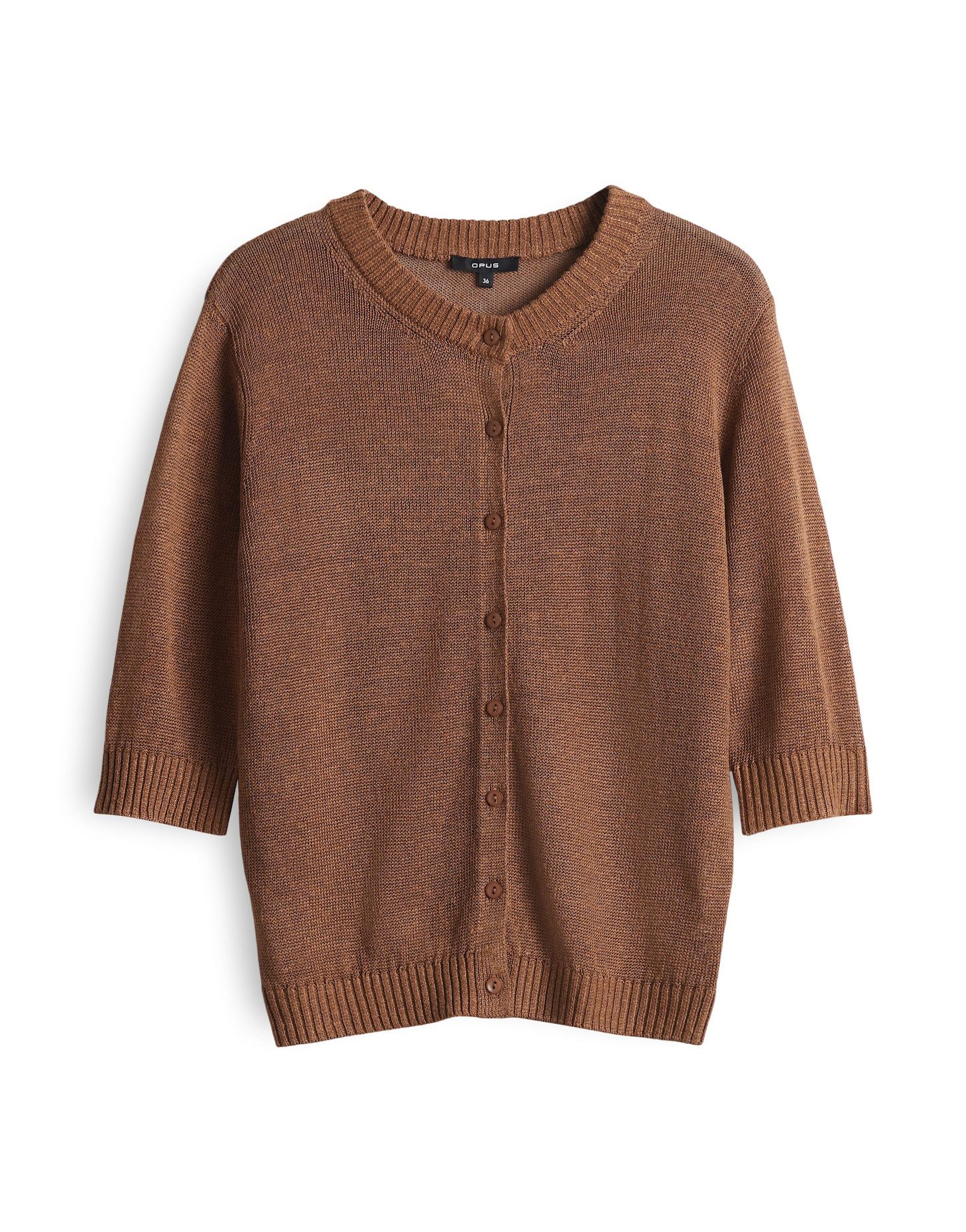 OPUS Strickjacke DATINA Slim softer Feinstrick-Klassiker günstig online kaufen