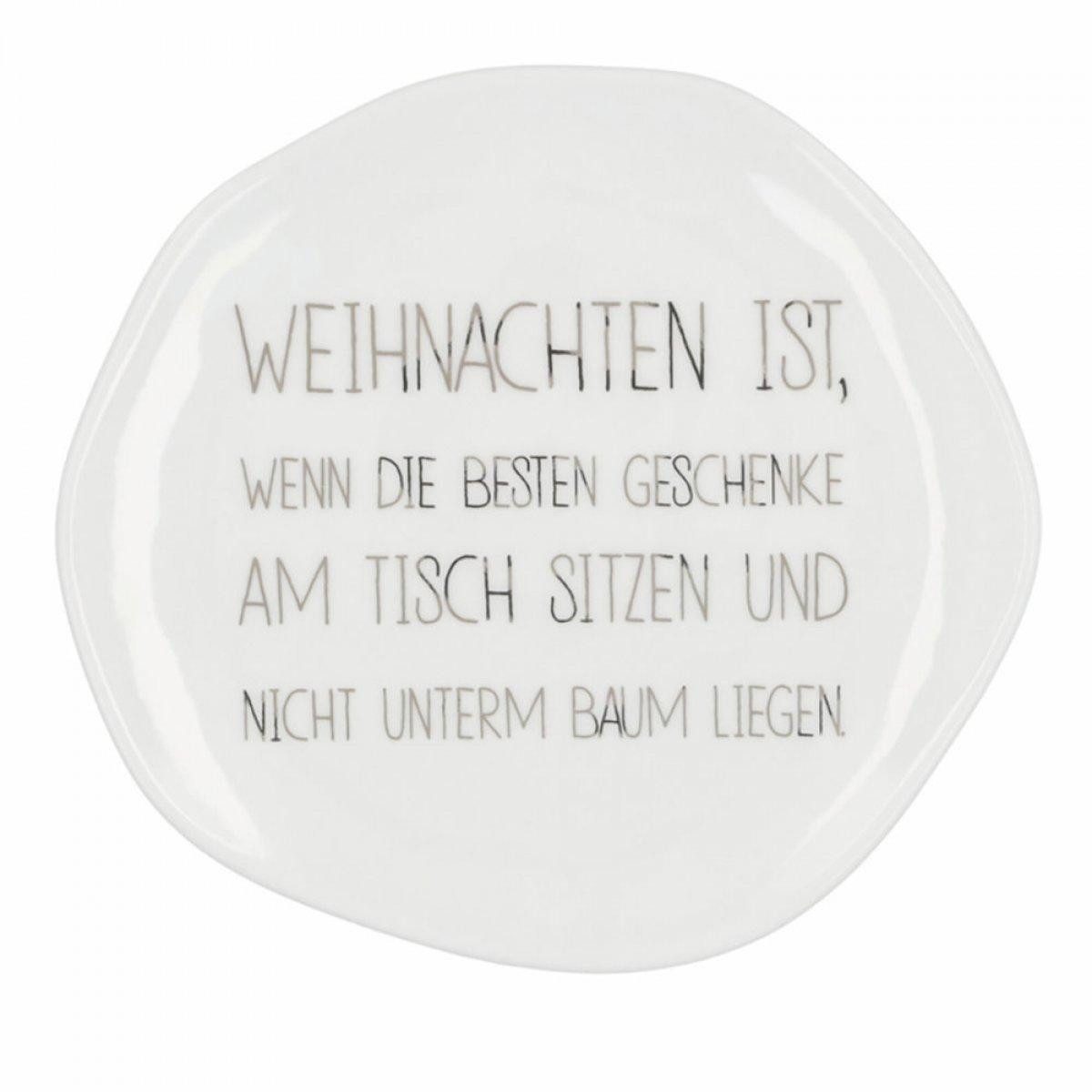 Räder Geschirr Design Teller Klein Weihnachten Ist Wenn Die Besten (14 cm) günstig online kaufen