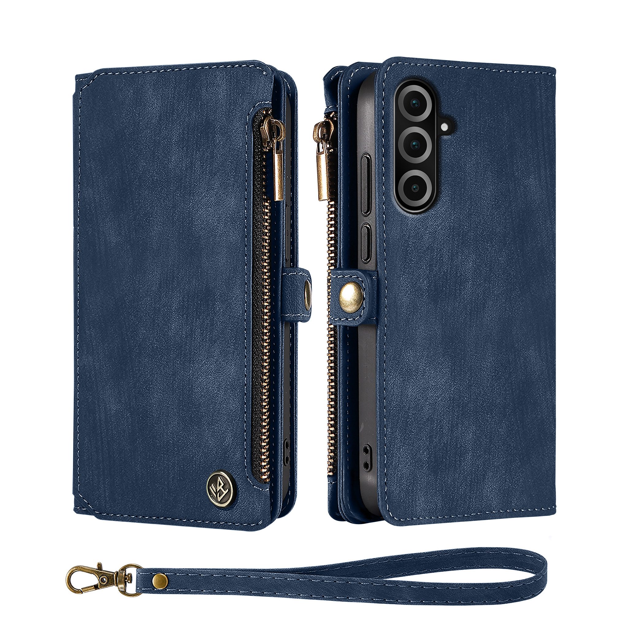 Tec-Expert Handyhülle Geldbörse Hülle mit RFID Schutz für Samsung Galaxy A26 5G 6.5 Zoll, 6.5", Klapphülle Cover Case mit Kartenfach Geldfach Münzfach – Bild 3 von 5