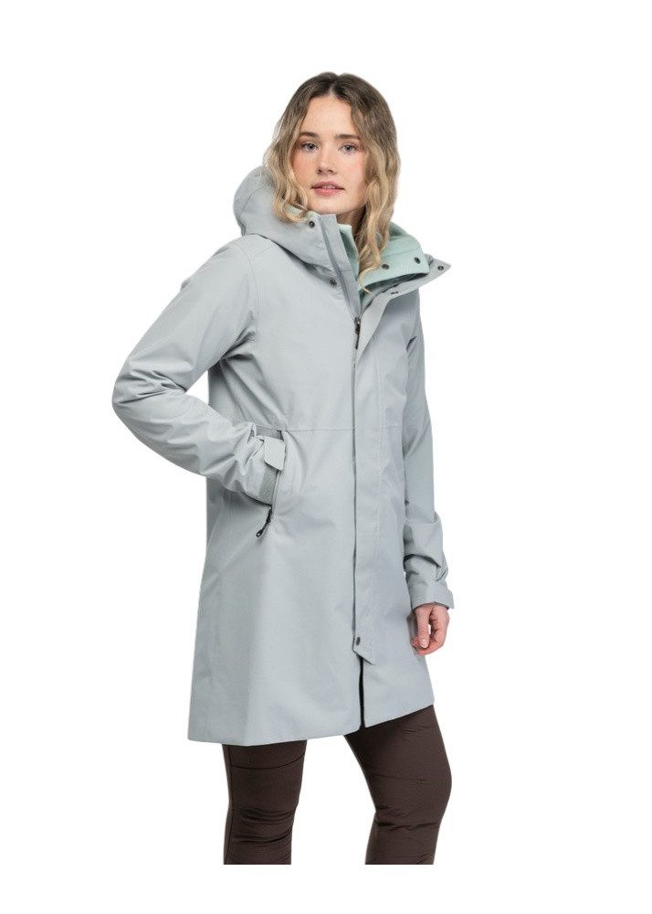 Bergans Softshellmantel Urban 2L Shell Coat (wasserdicht) sage grau Damen