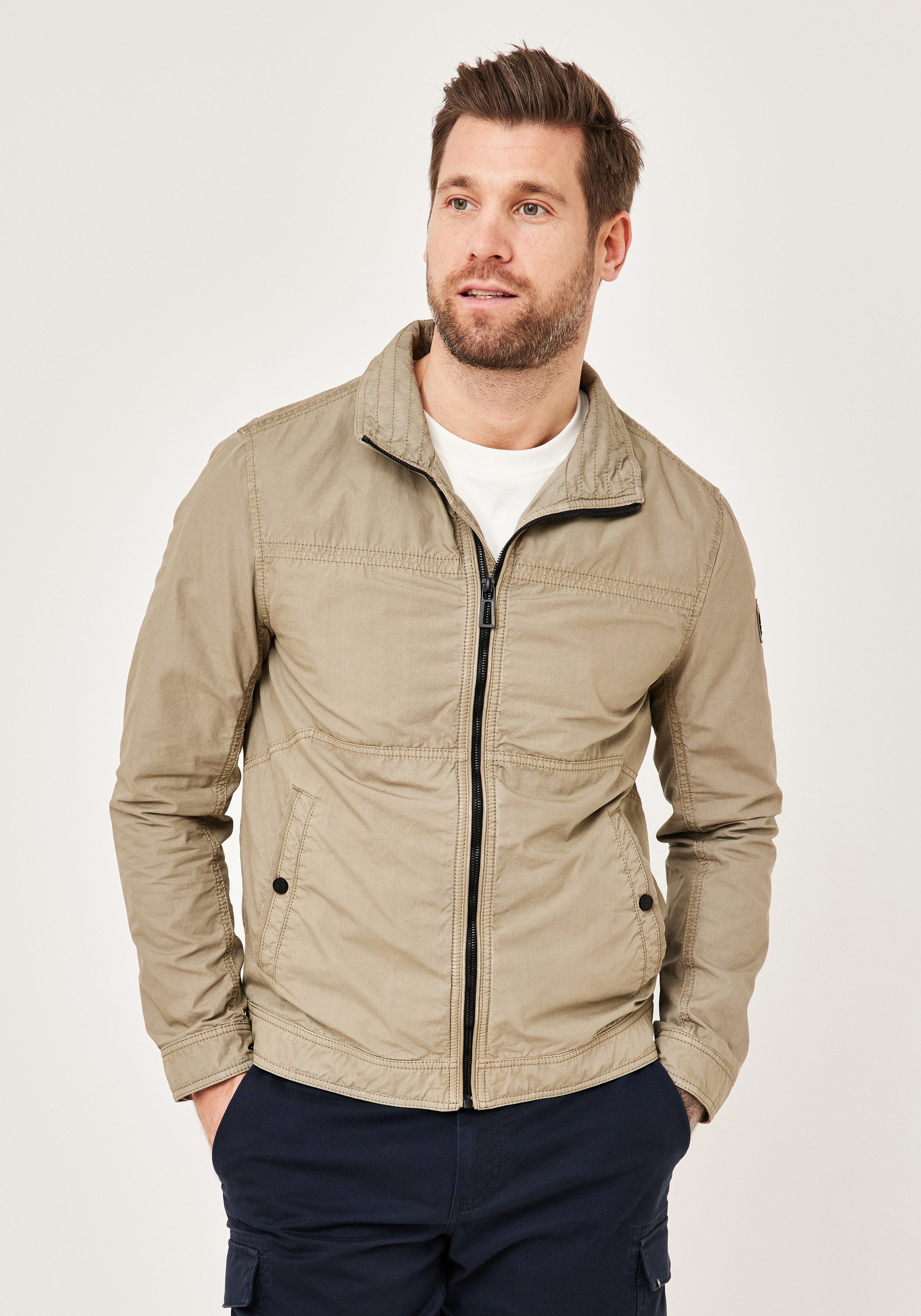 Redpoint Blouson Brian Sommerlicher Modern Fit Blouson aus reiner Baumwolle günstig online kaufen