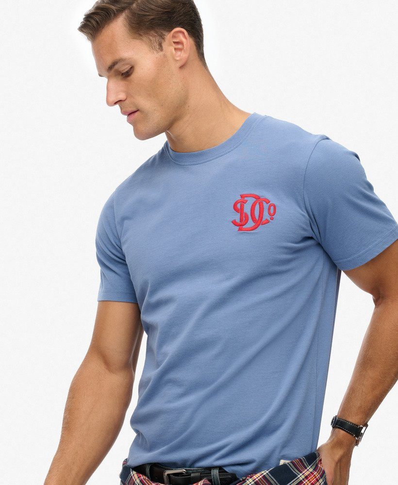 Superdry Rundhalsshirt Sd&co Neon Relaxed Tee Baumwolle, regular fit