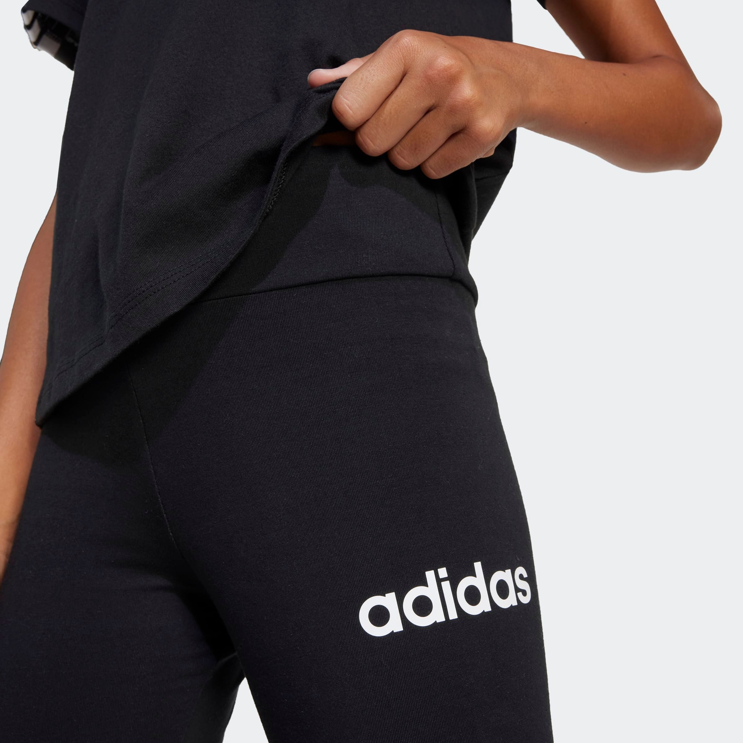 adidas Sportswear Leggings ESSENTIALS KIDS sportlicher Stil, für Kinder, aus Baumwolle mit Elasthan