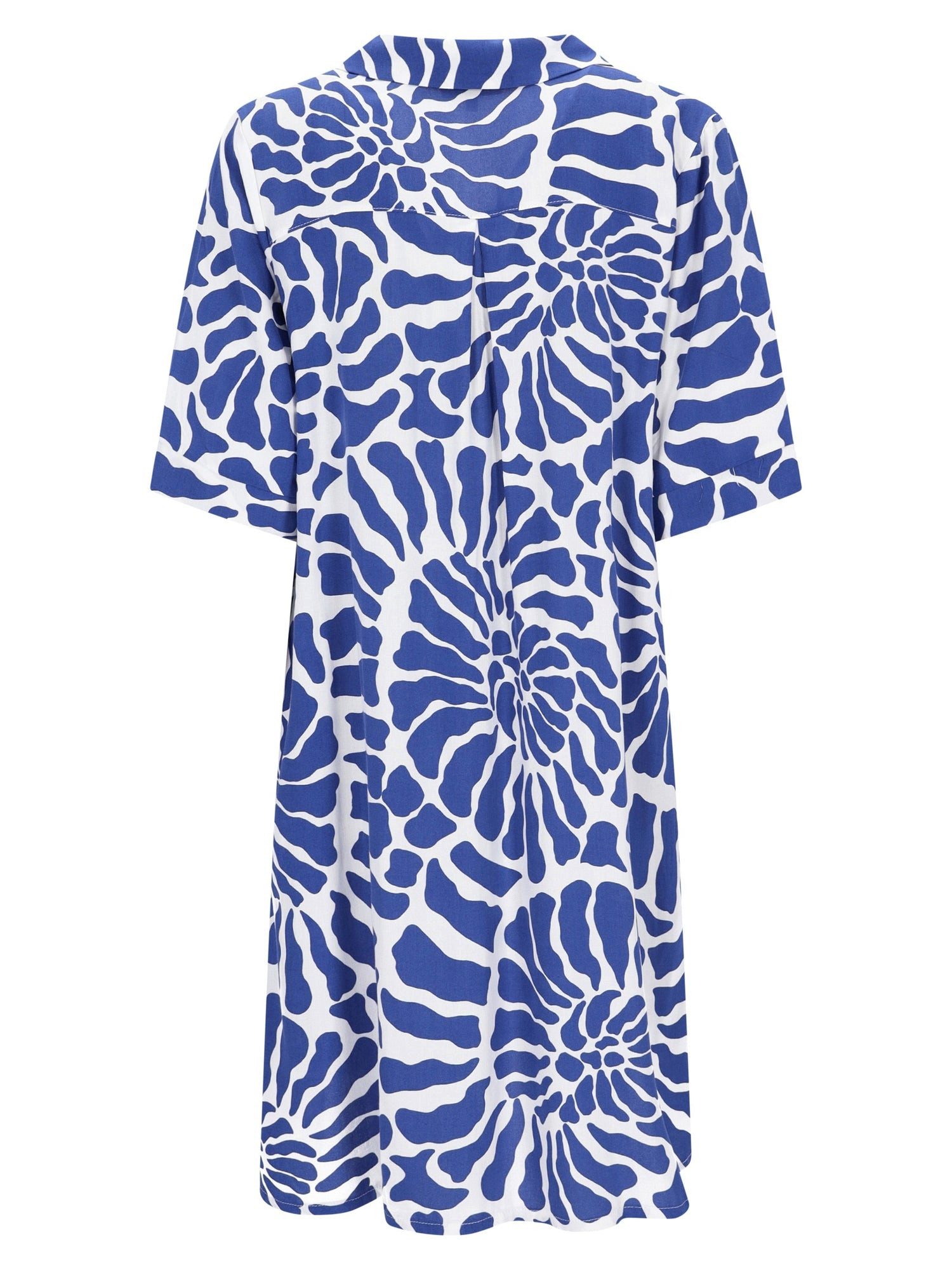 Hajo Sommerkleid Kleid V-Neck 1/2 Arm