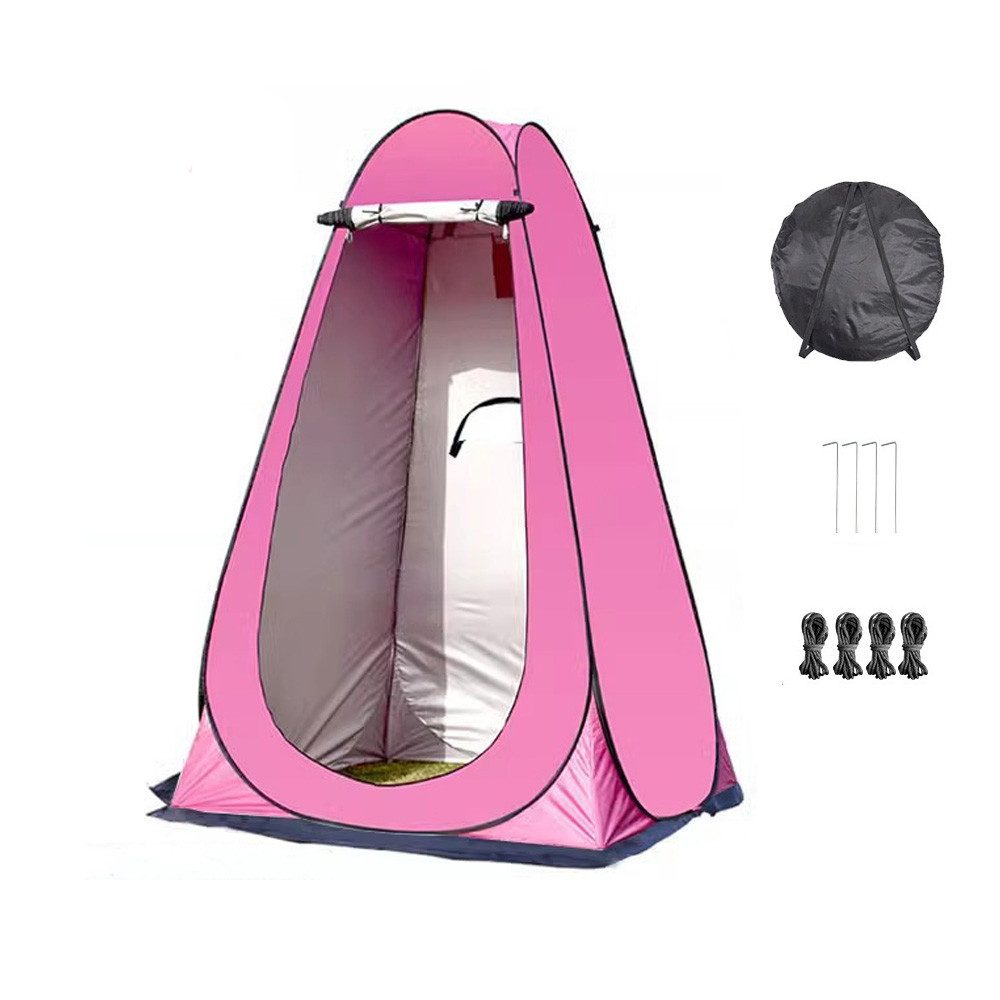 Faltzelt Pop-Up Duschzelt Outdoor Umkleidekabine – Wasserdichtes Toilettenzelt